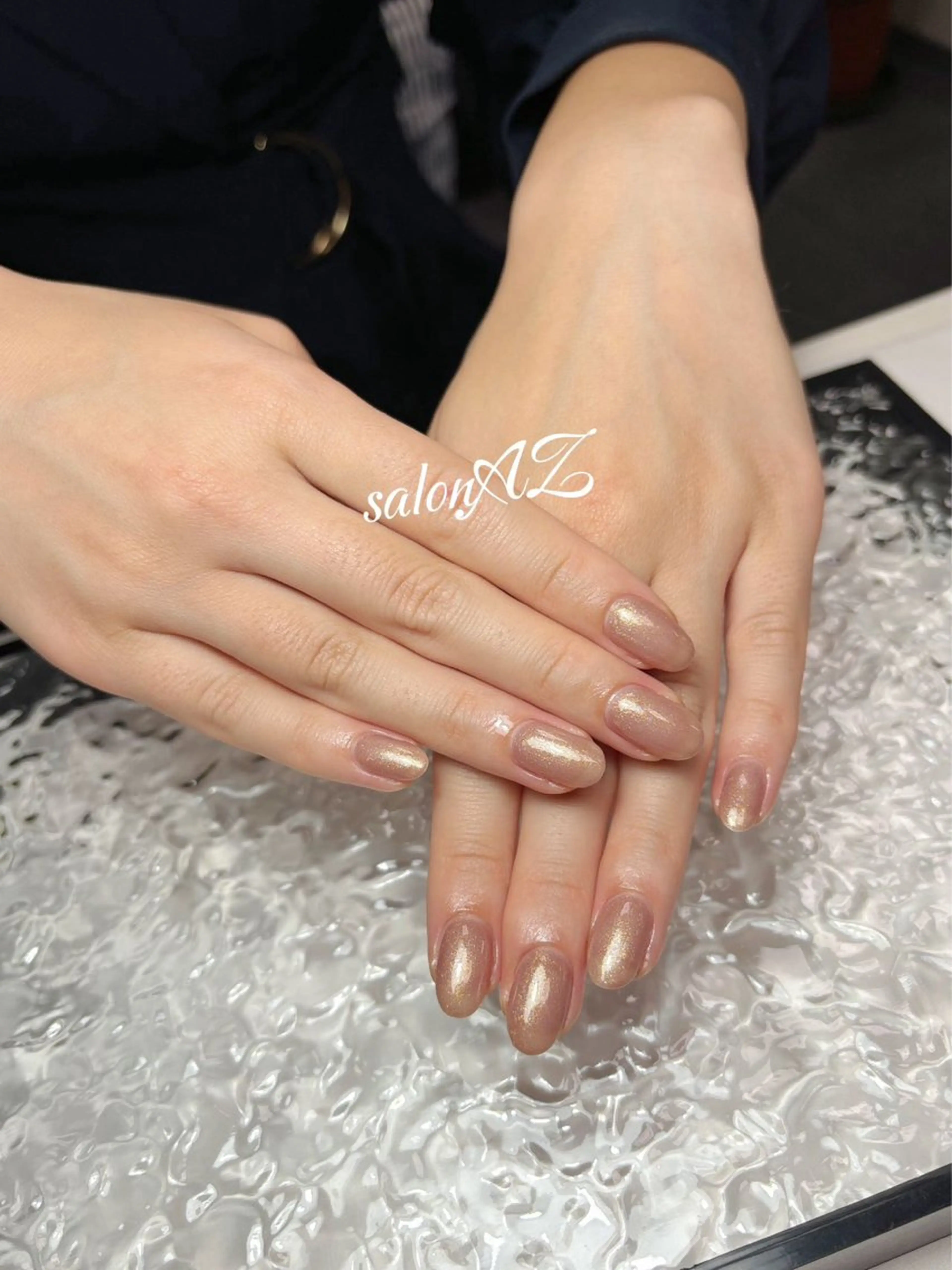 ネイル ワンカラーネイル salonAZ トップネイリストのネイルデザイン