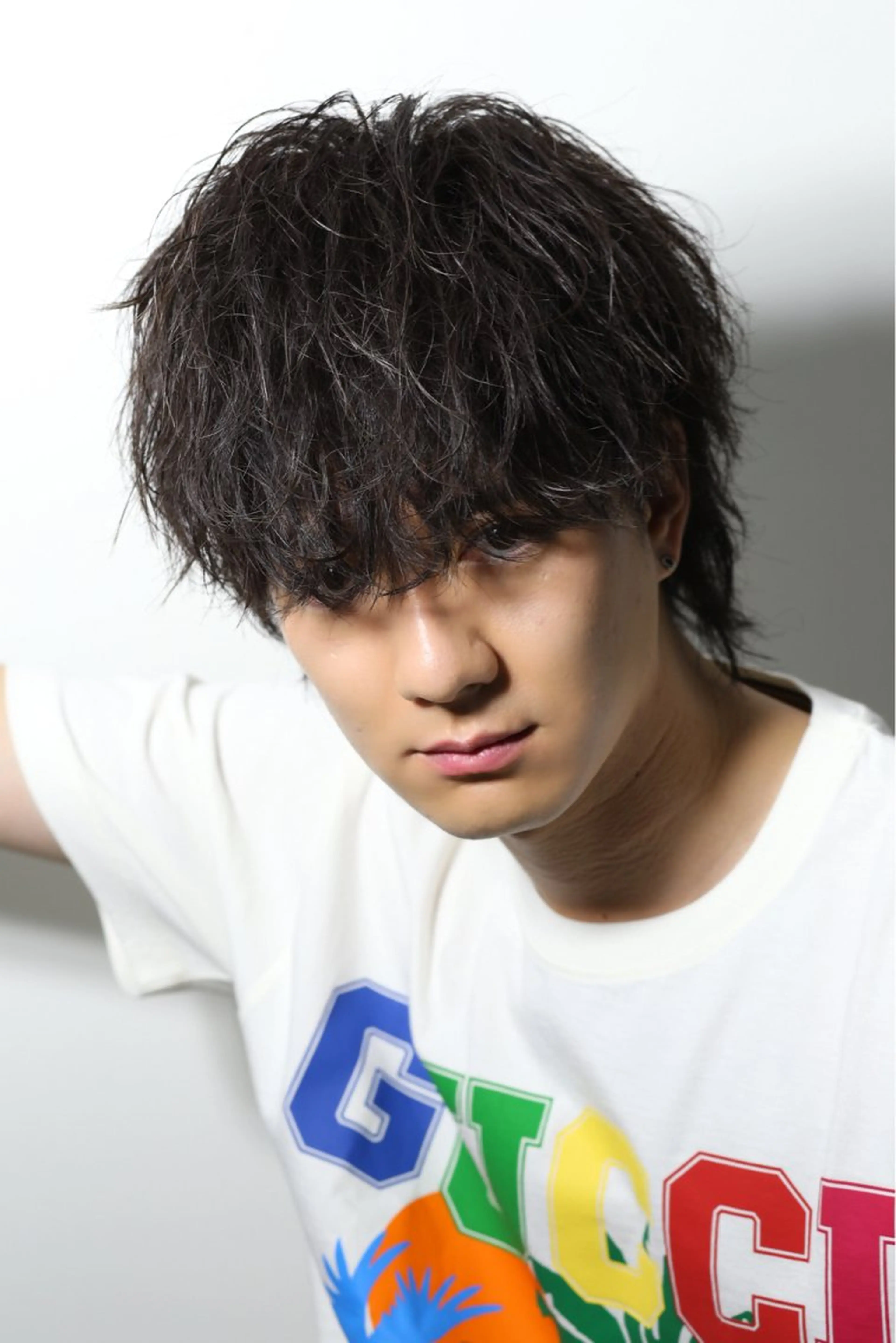 ミディアム メンズ メンズウルフカット ウルフカット TELA HAIR 土浦店【テーラヘアー】所属・TELA HAIR マネージャーRIKUのヘアスタイル
