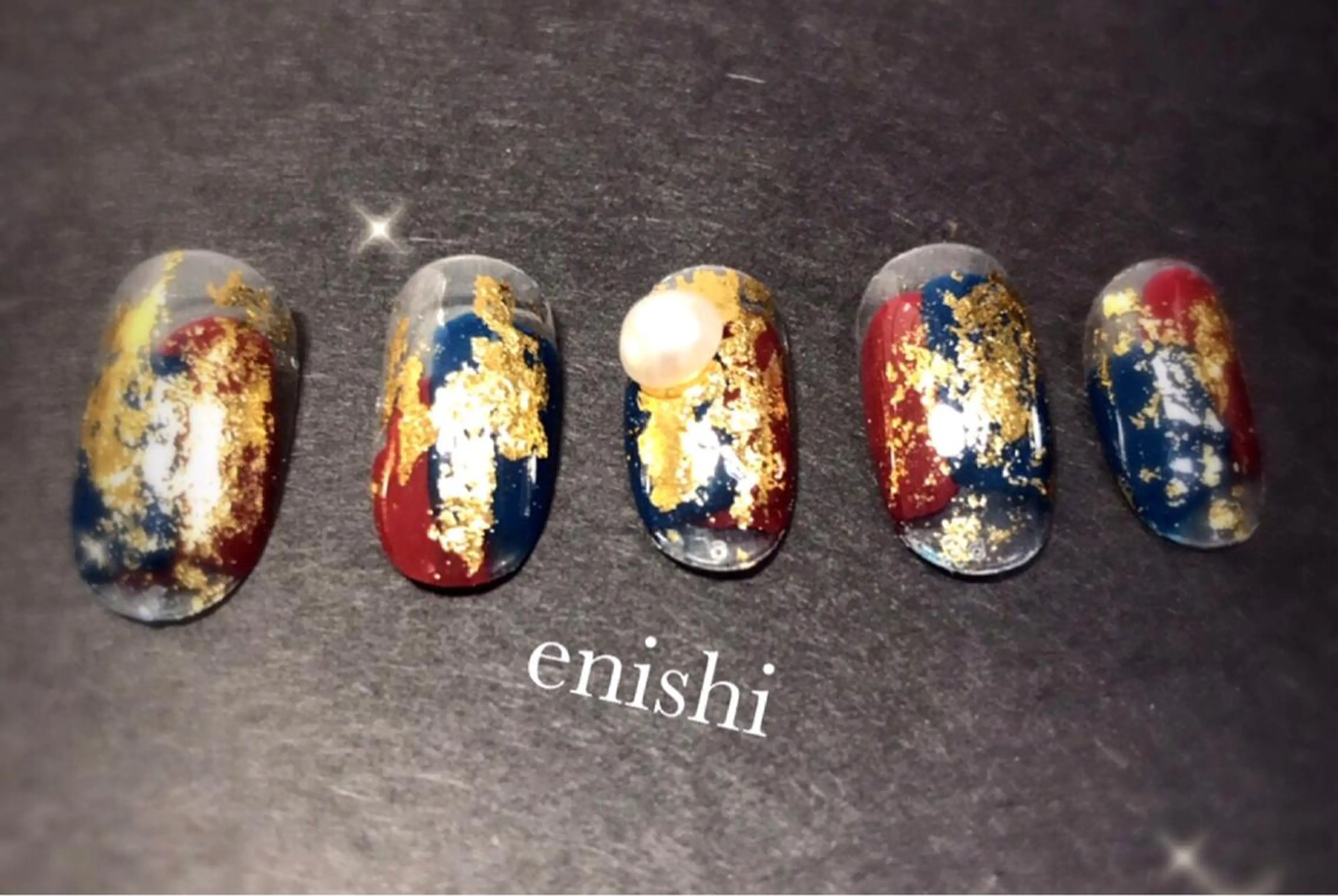 ネイル ニュアンスネイル Nail Salon enishiのネイルデザイン