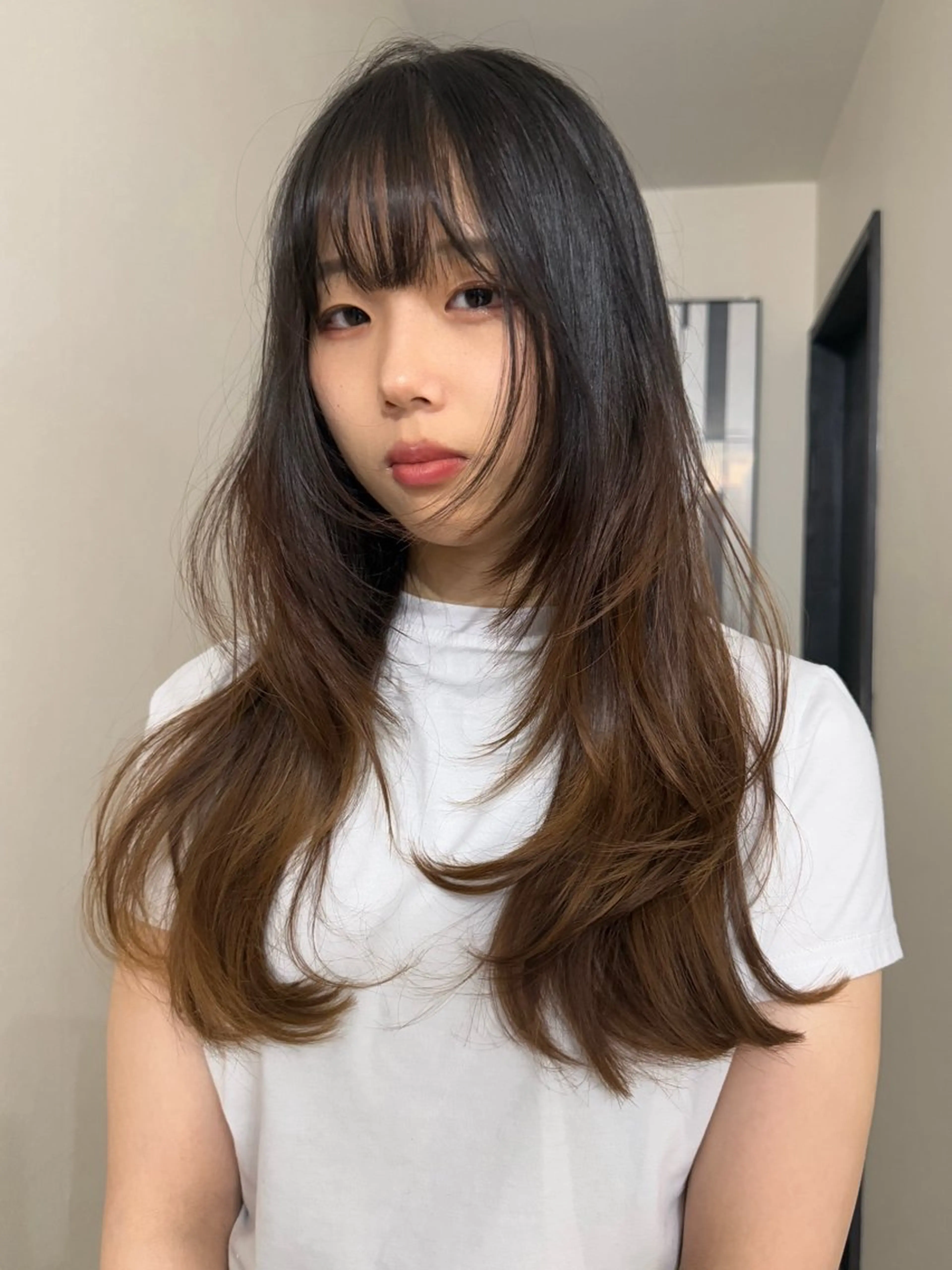 ロング パーマ 河相 美玖のヘアスタイル