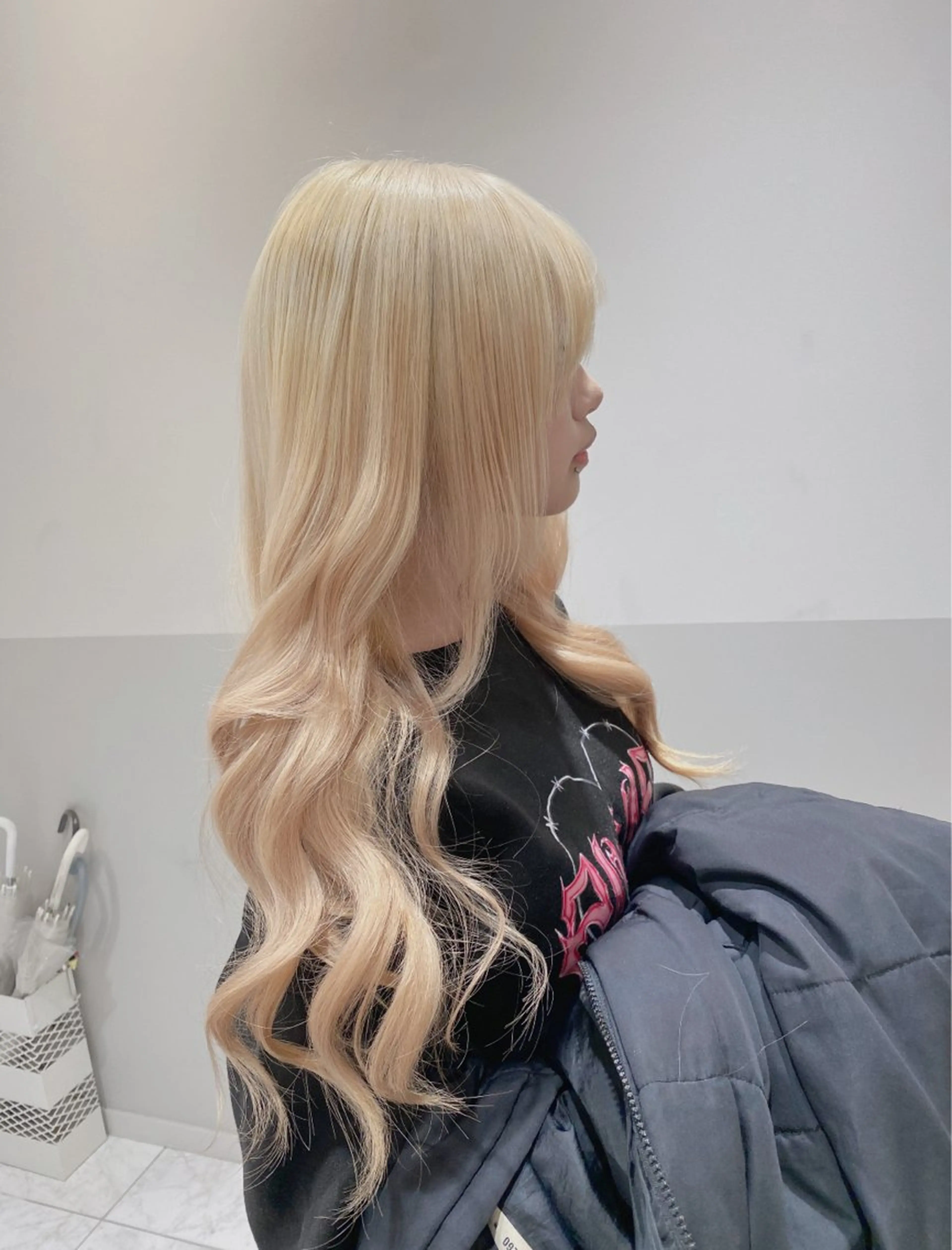 ロング カラー ヘアアレンジ メンズ ヘアカラー トリートメント SALOWIN所属・色落ちまでかわいい MASATOのヘアスタイル