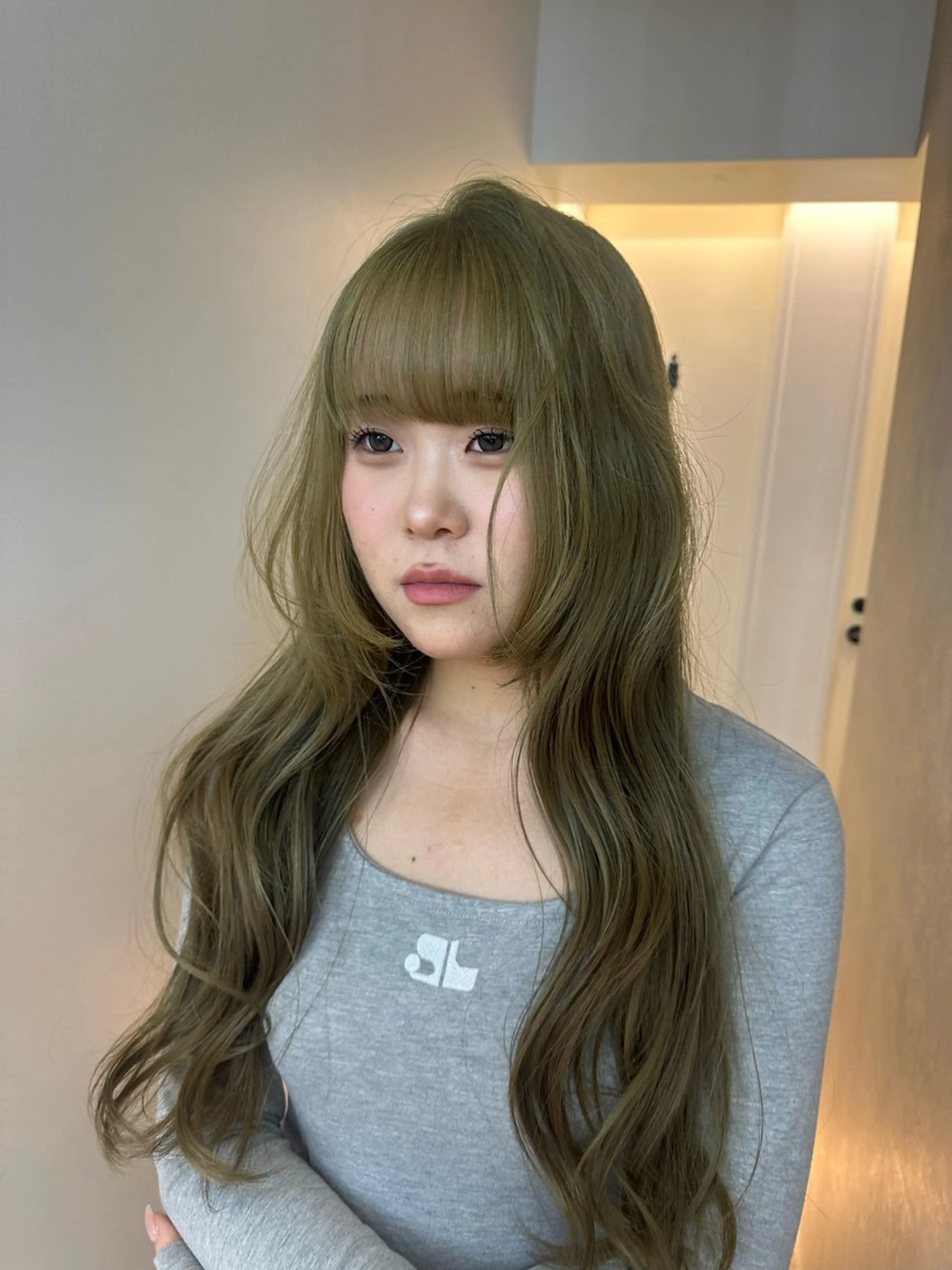 カラー ヘアカラー ハイトーン特化 pepe🎀のヘアスタイル