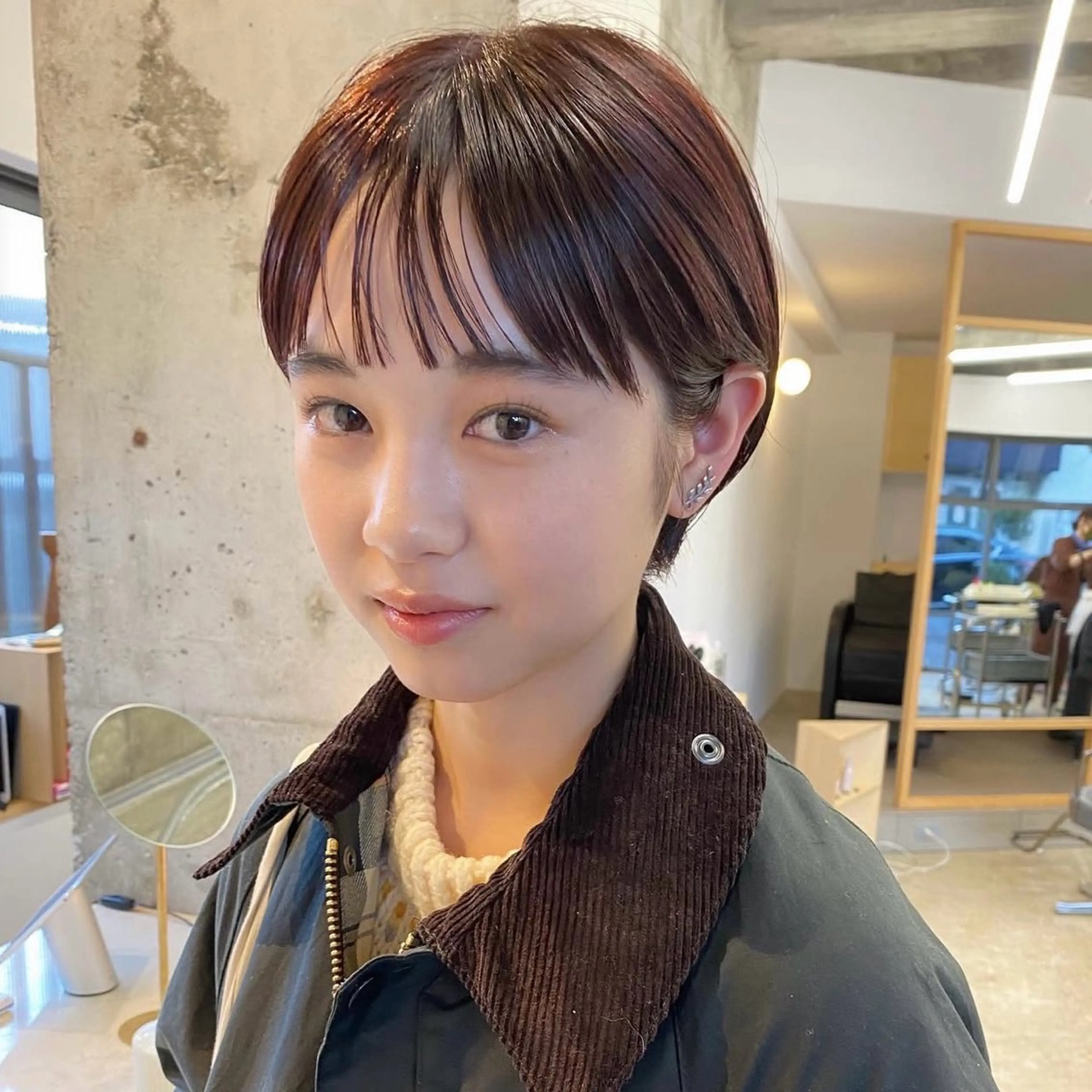 ショート くびれヘア ショートヘア yew scent所属・yuuka ショートのヘアスタイル