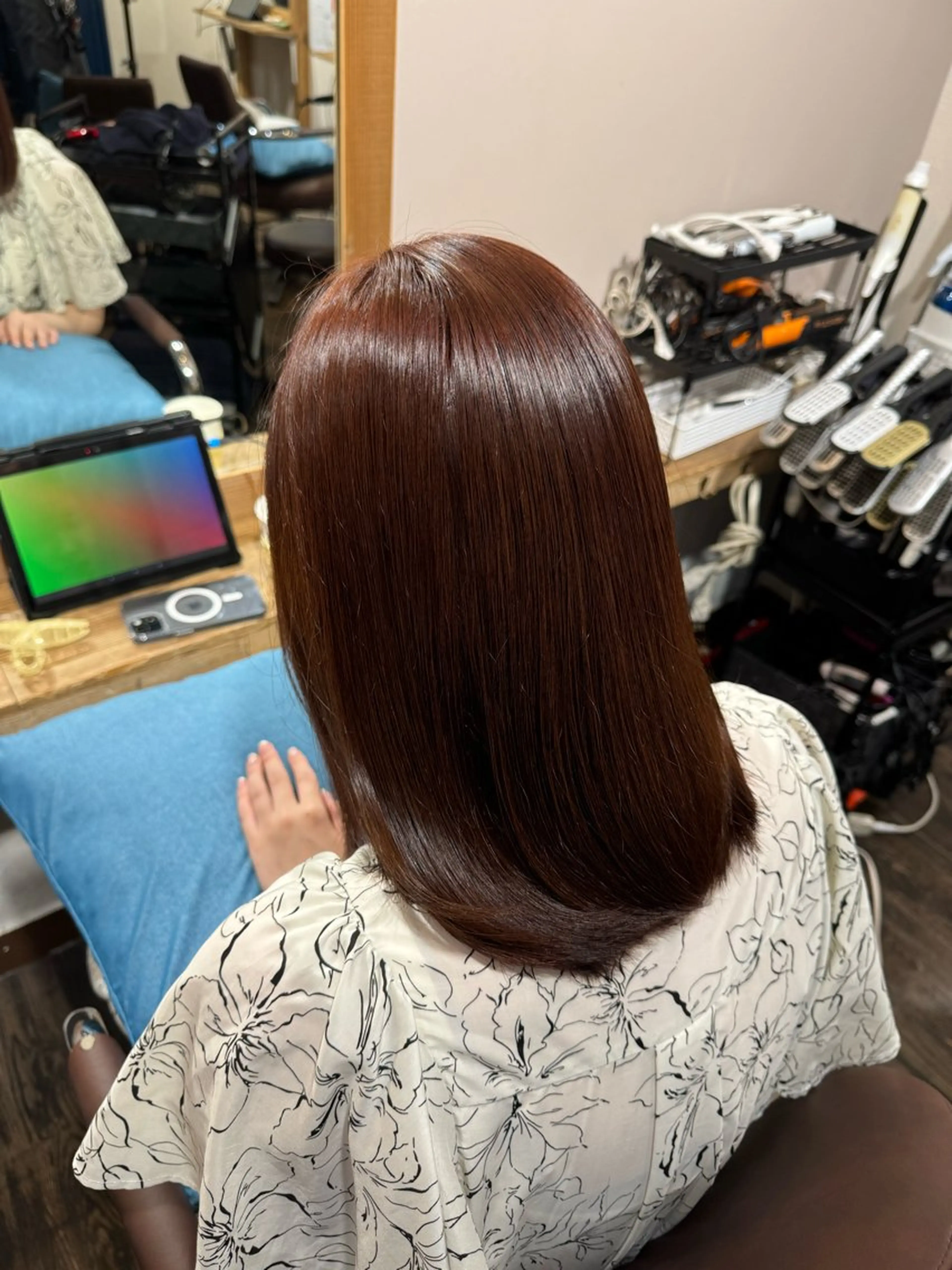 ミディアム ヘアカラー トリートメント 🍓髪質改善特化 サロン/佐藤瑠奈🍓のヘアスタイル