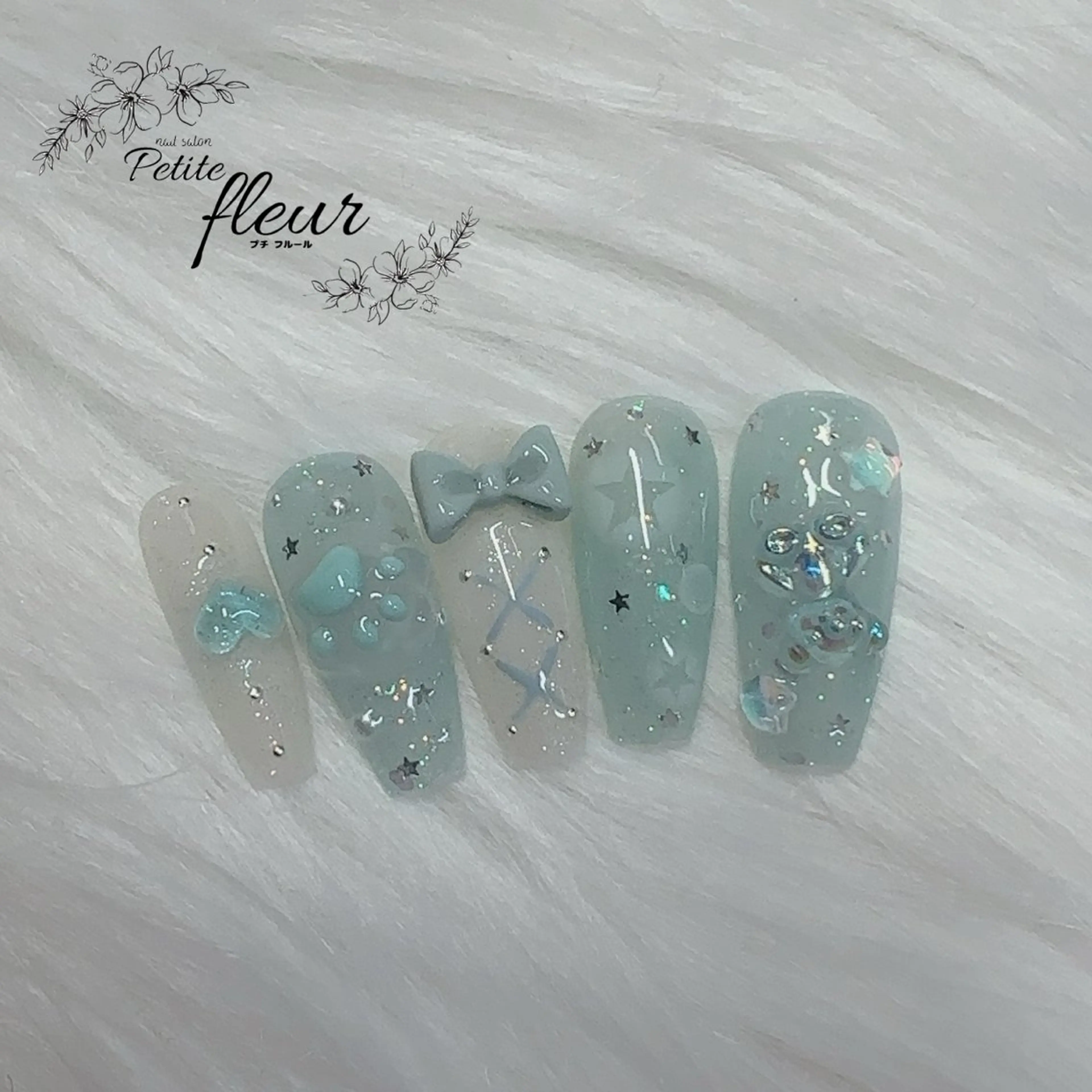 ネイル ハンドネイル ❁⃘*。Petite fleur❁⃘*りさのネイルデザイン
