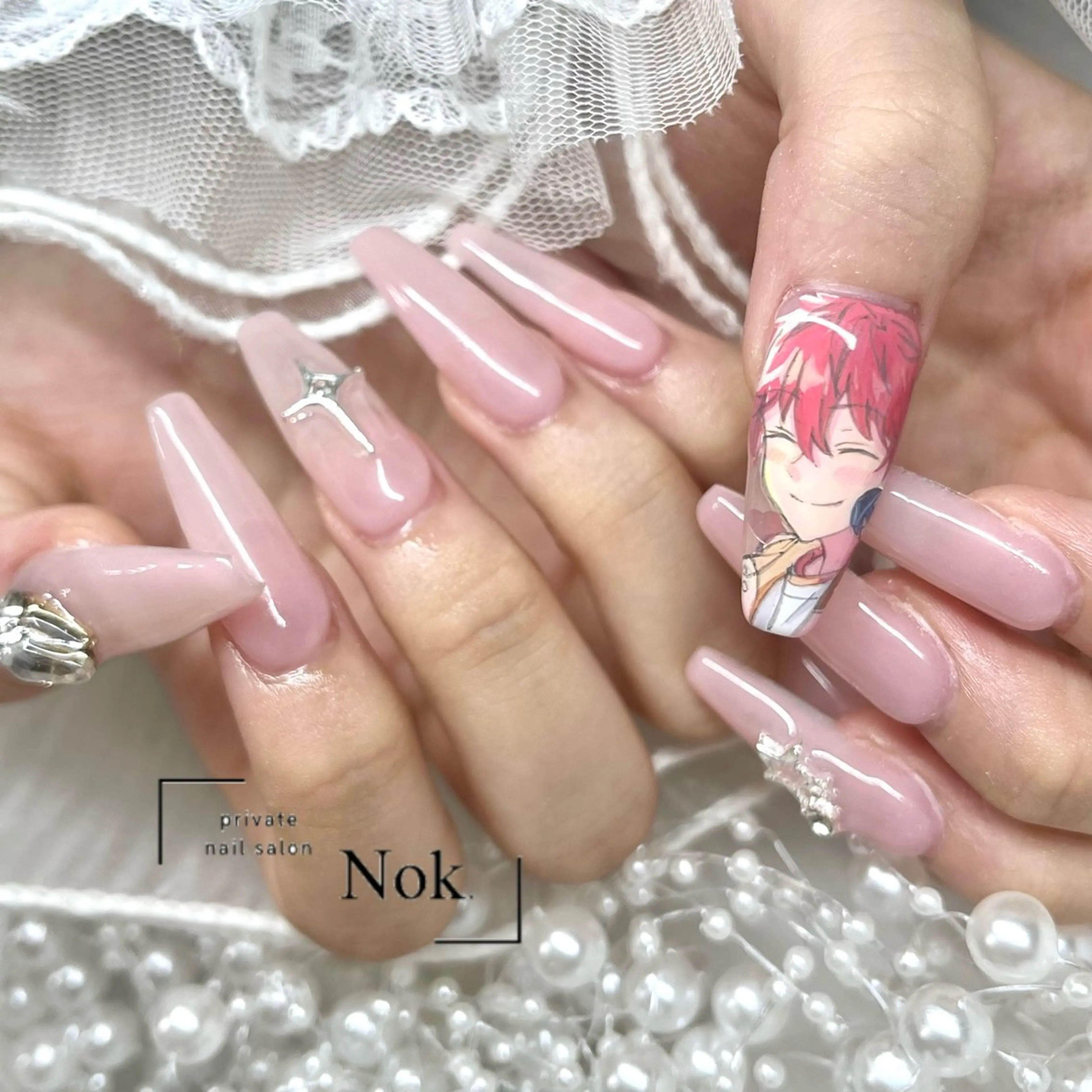 ネイル ハンドネイル 池袋痛ネイル Nok. 渡辺のネイルデザイン