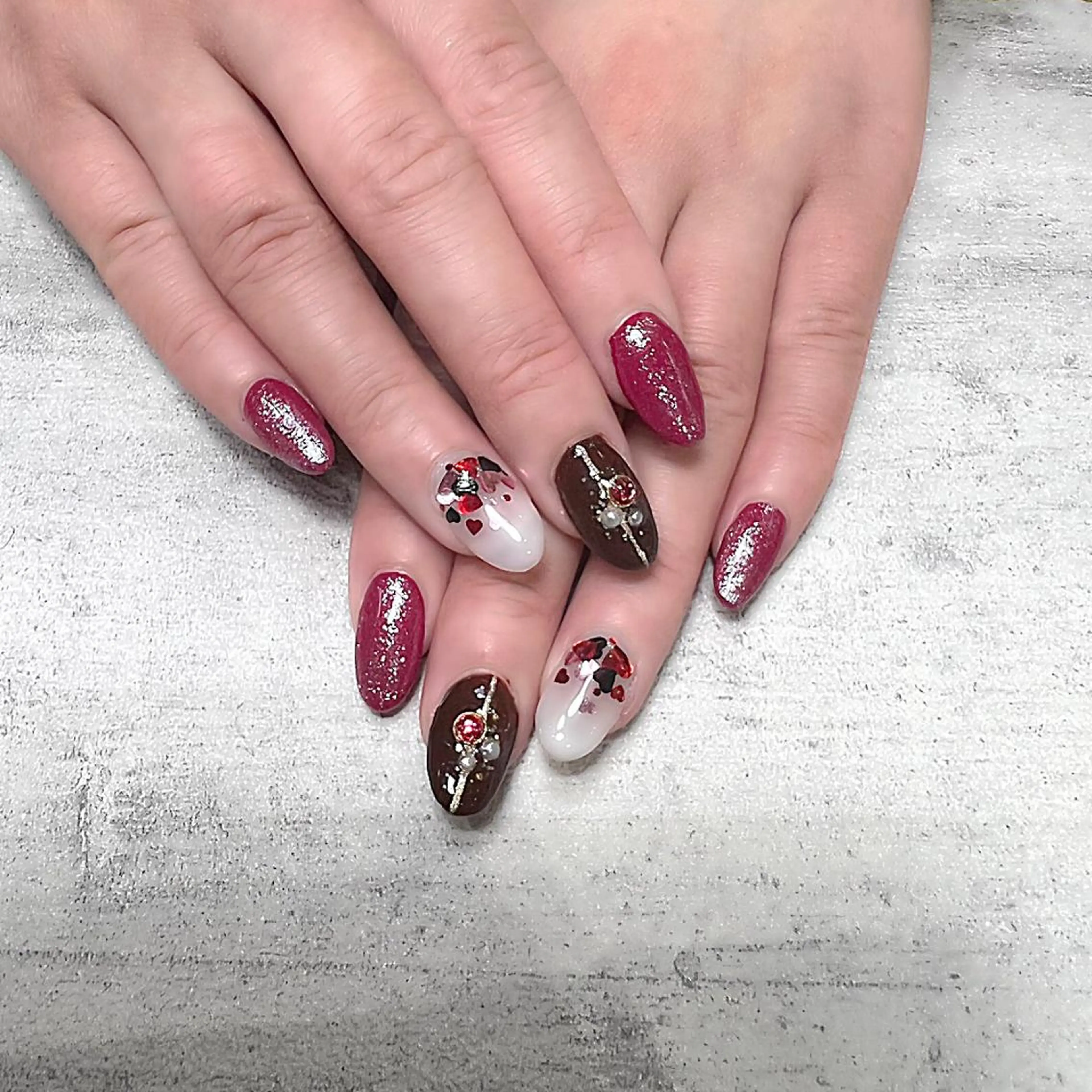 ネイル Rire_eye+beauty_nail所属・Rire_ nail_yukiのネイルデザイン