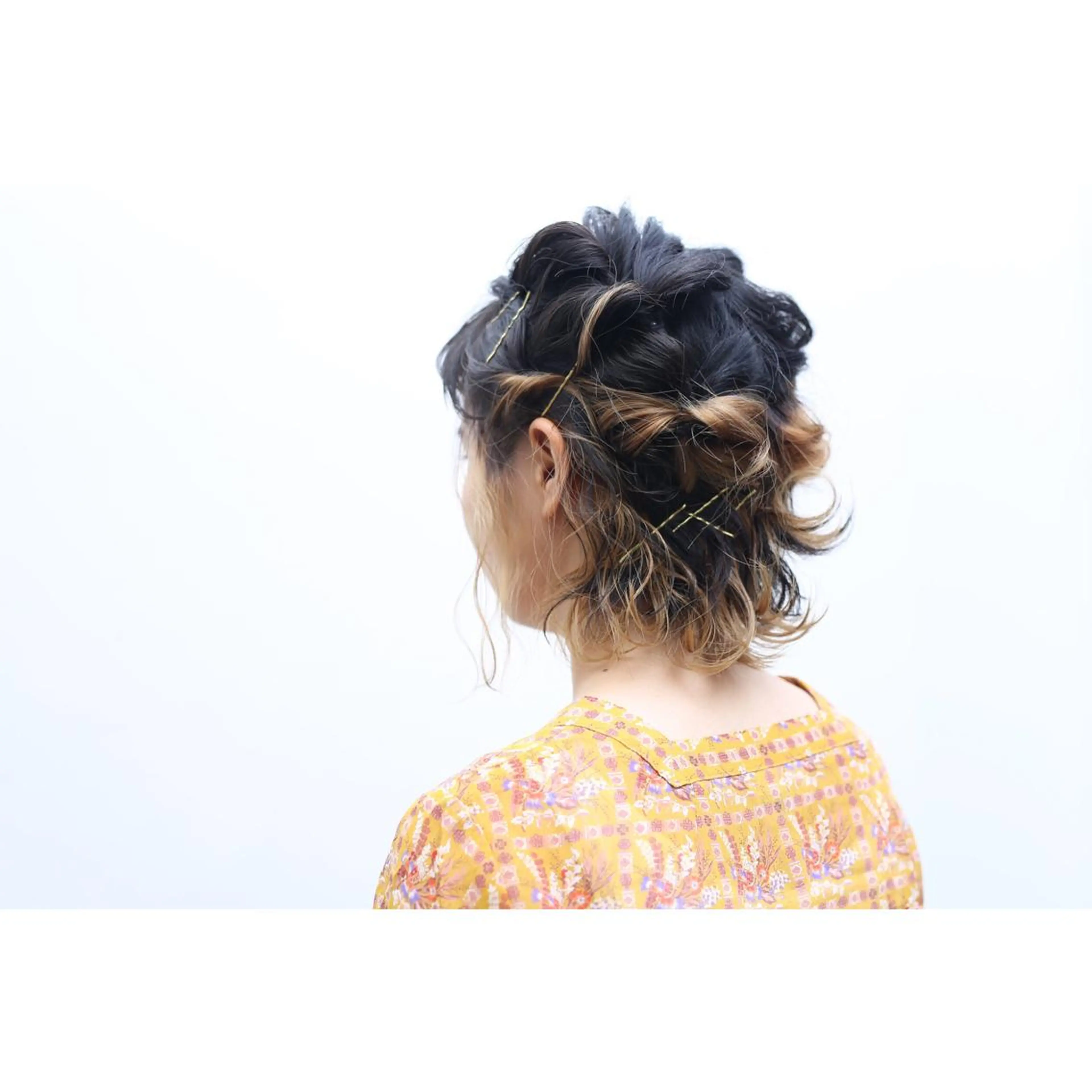 ヘアアレンジ ill.所属・ill［イル］大須 ダブルカラー髪質改善のヘアスタイル