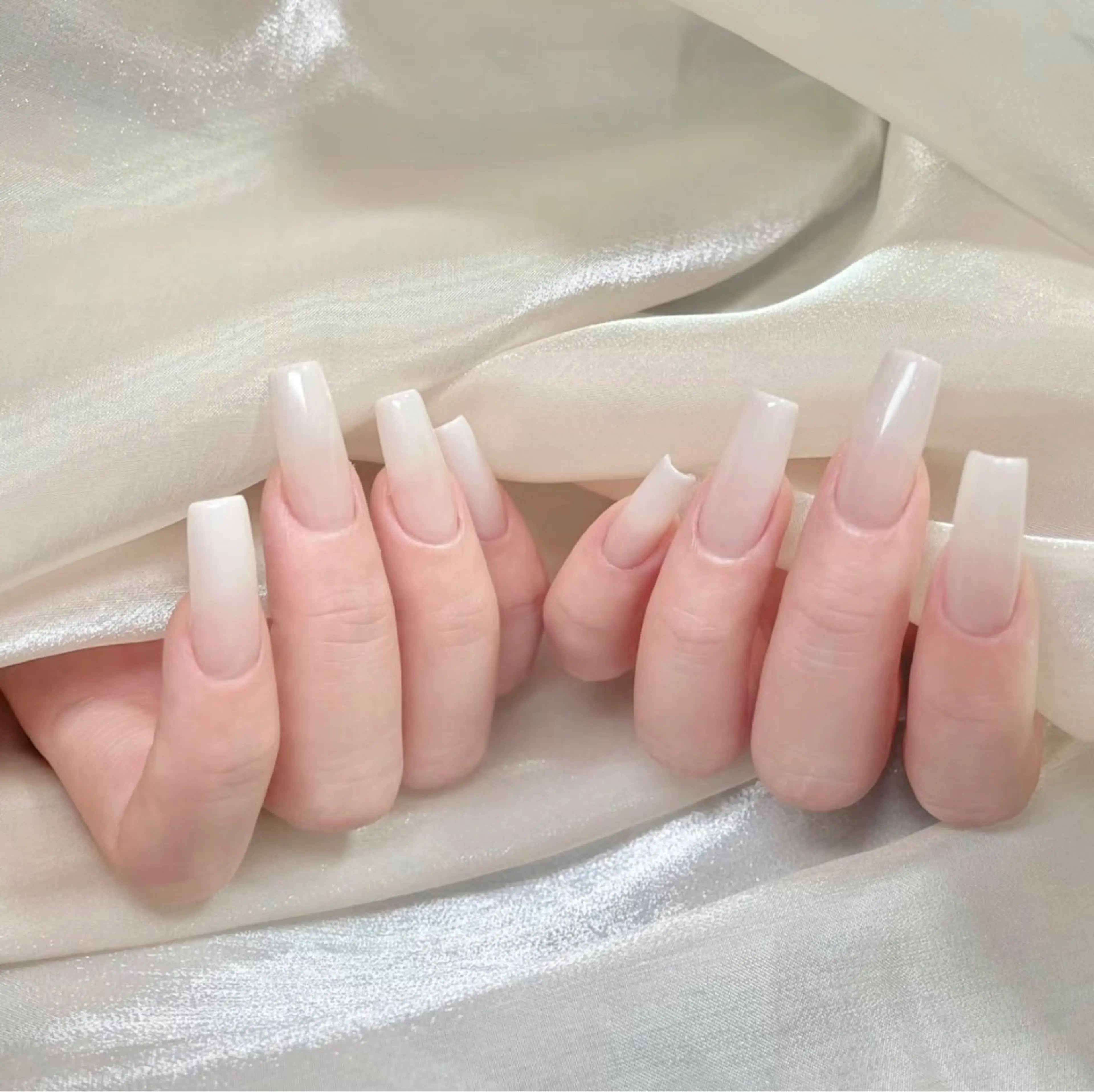 ネイル 長さ出し ワンカラーネイル ネイルチップ ハンドネイル ハンドケア ⭐️Dreamy Nail⭐️のネイルデザイン