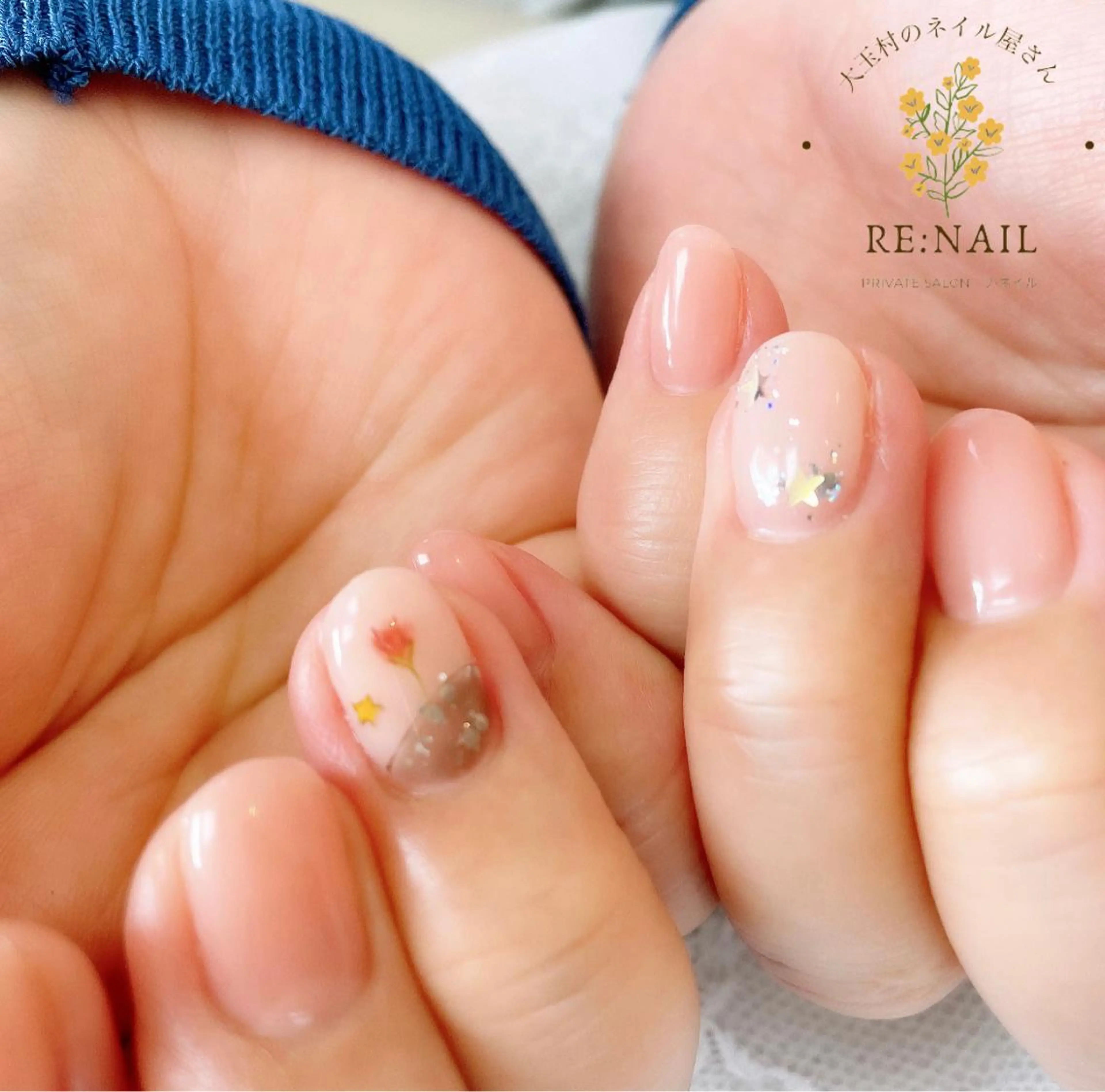ネイル アートネイル 持ち込み かんの りなのネイルデザイン