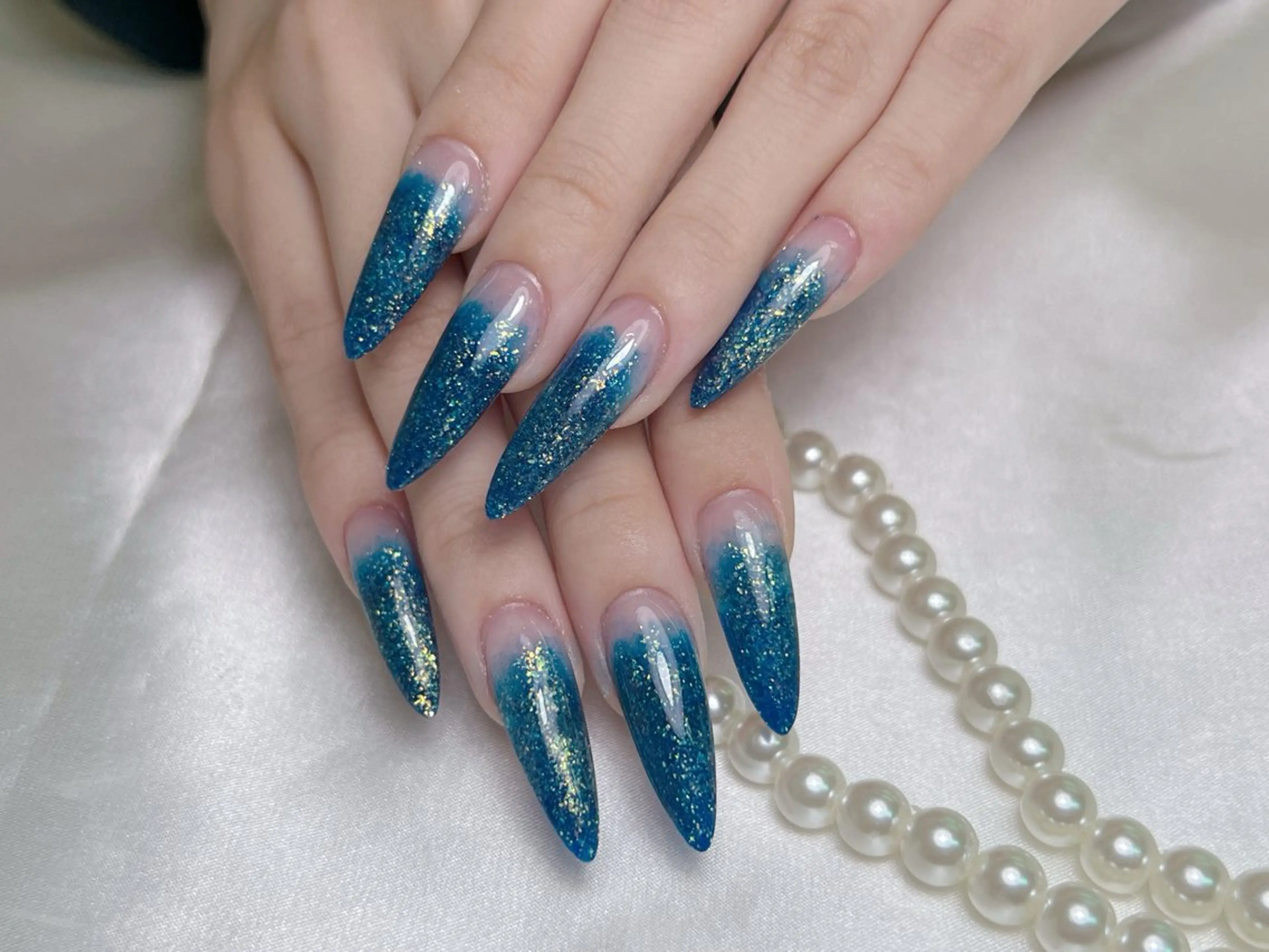 ネイル ロングネイル lucky nail 歌舞伎町のネイルデザイン