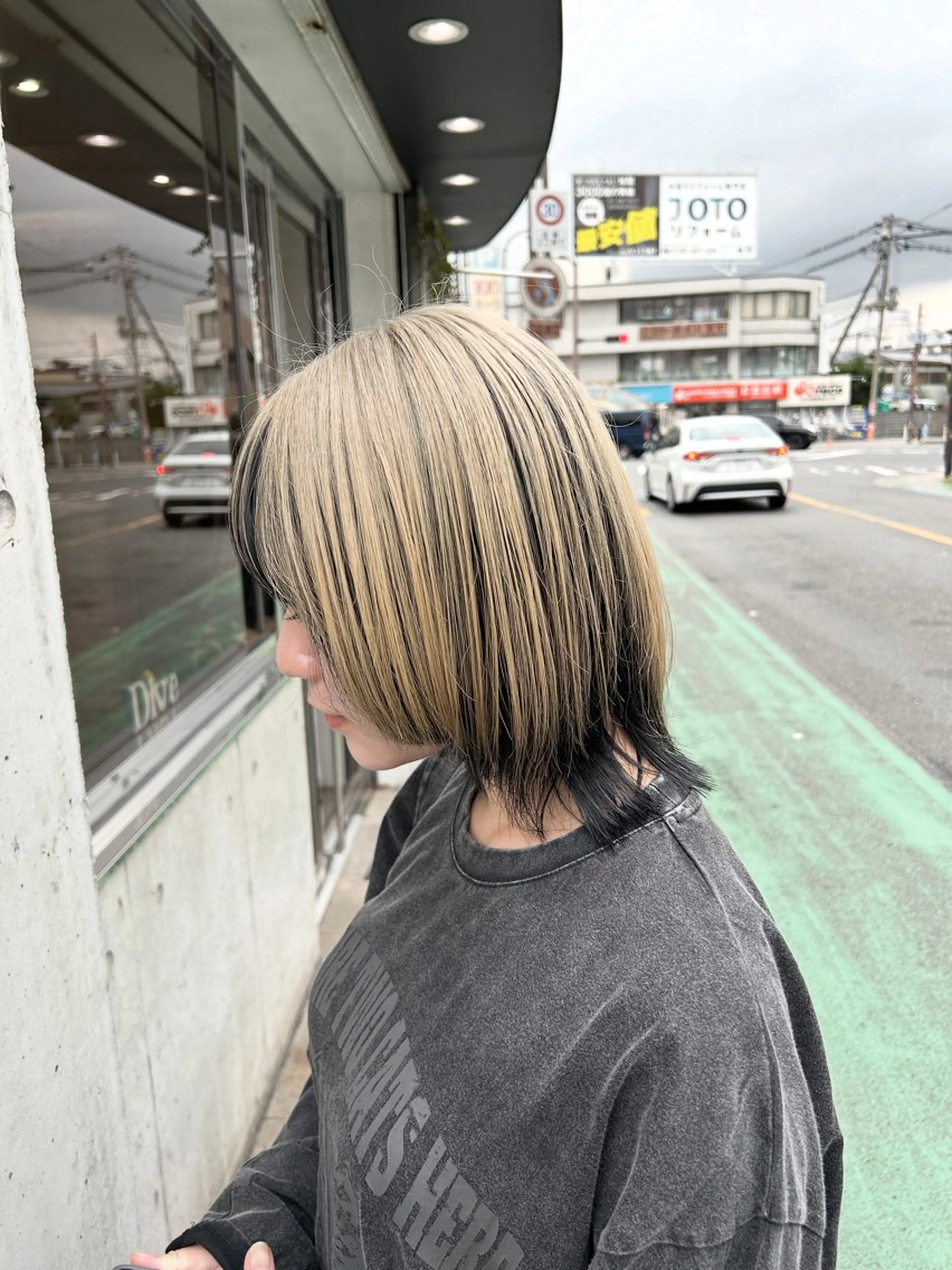 ミディアム カラー ウルフカット 🫧みき🫧【 ボブ／透明感カラー】のヘアスタイル