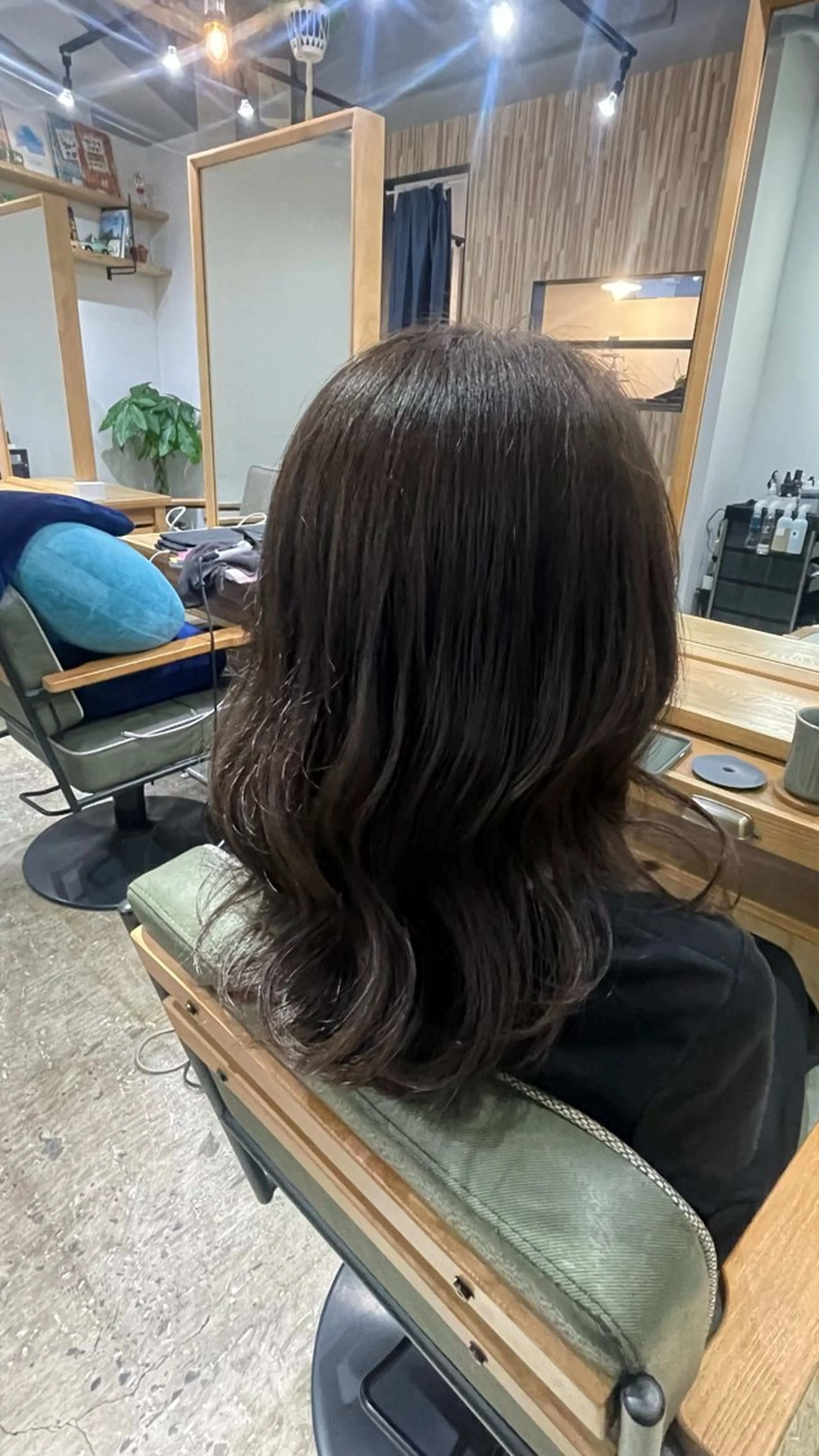 ミディアム 🖤Keina🖤 大人上品カラー.*˚のヘアスタイル