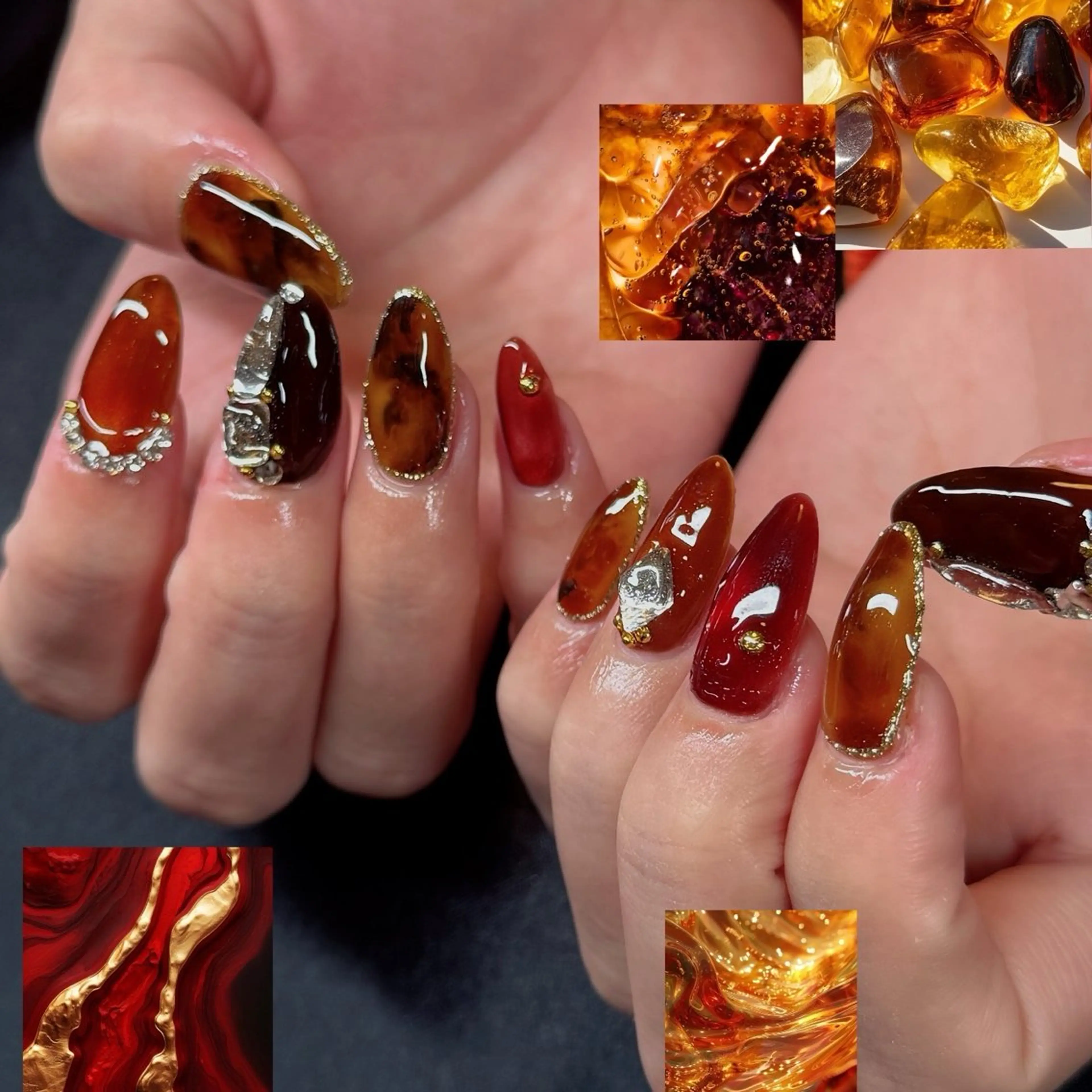 ネイル 長さ出し MIRA NAILROOM SALON所属・MIRA NAILROOMのネイルデザイン