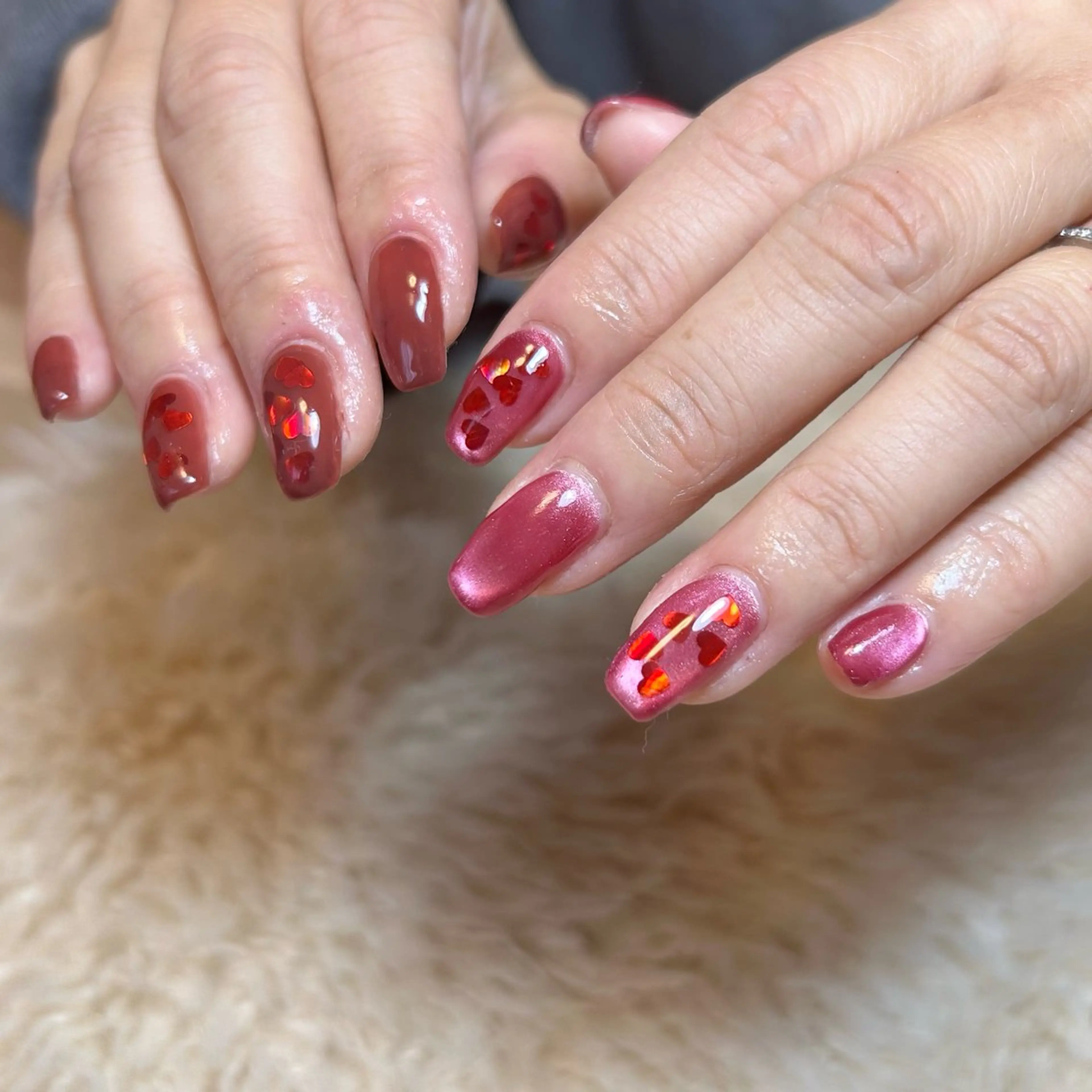 ネイル ハート nailsalon kiii'sのネイルデザイン