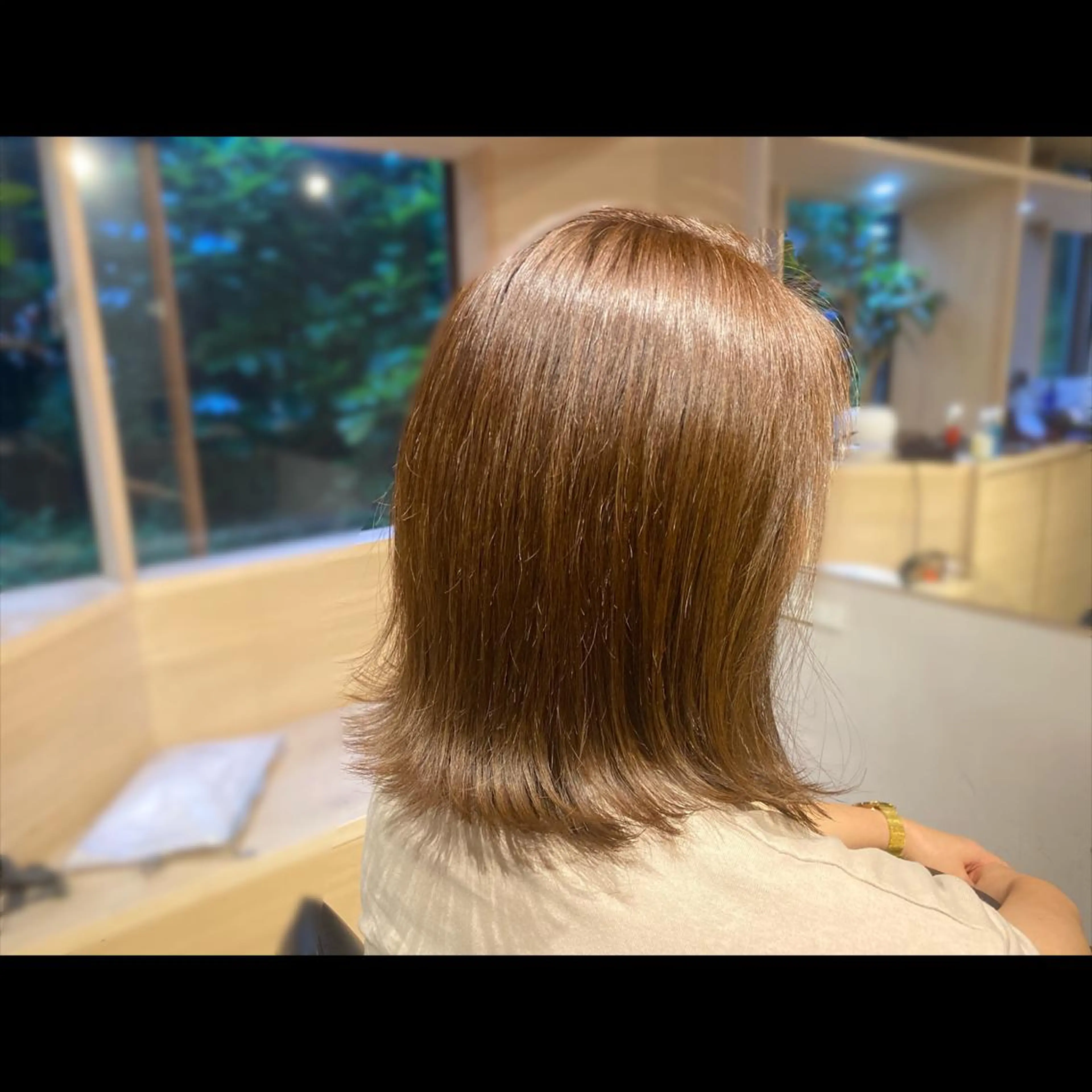 ミディアム カラー 近野 浩隆🐩のヘアスタイル