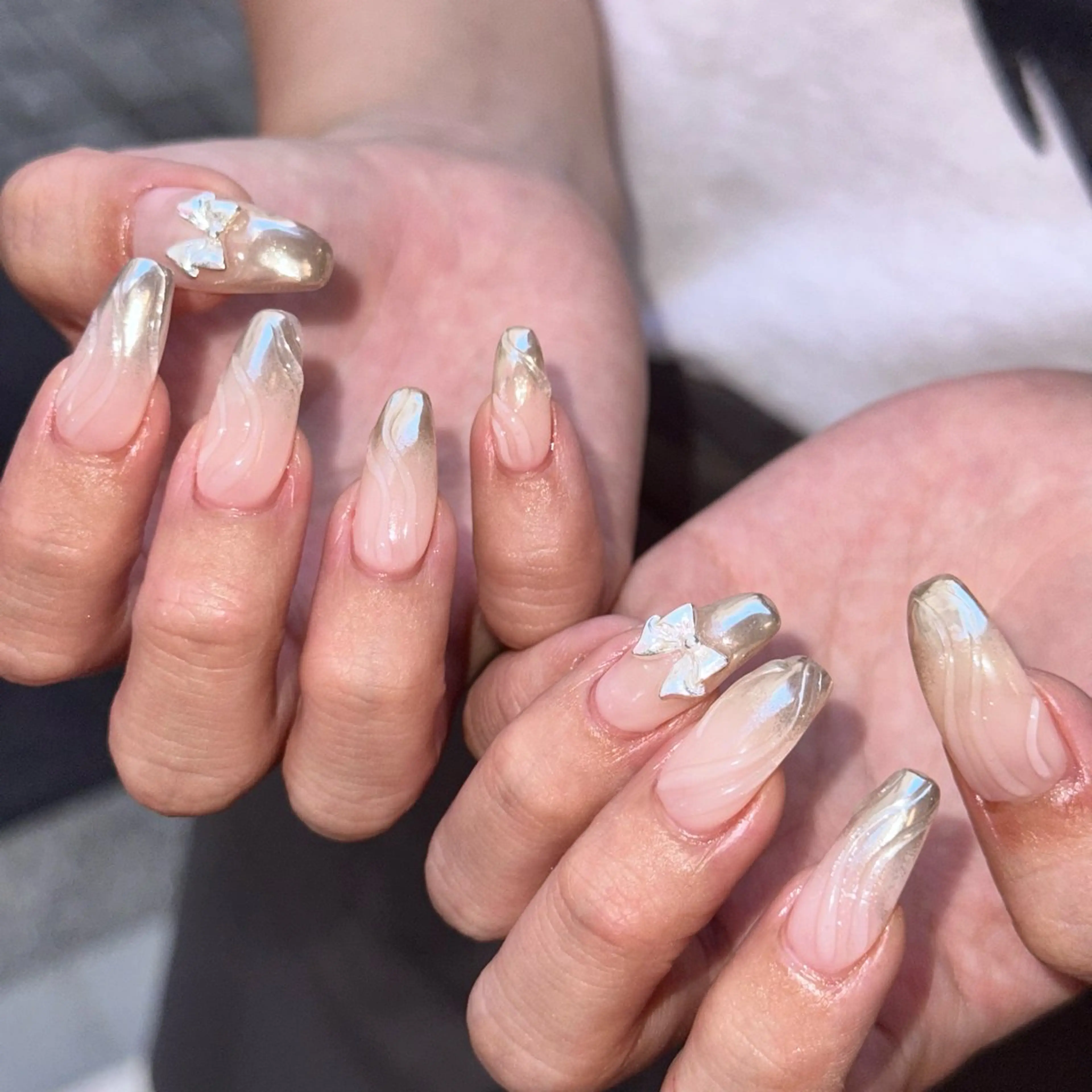 ネイル ハンドネイル ʟᴀʙᴇʟ ᴍᴀᴍɪのネイルデザイン