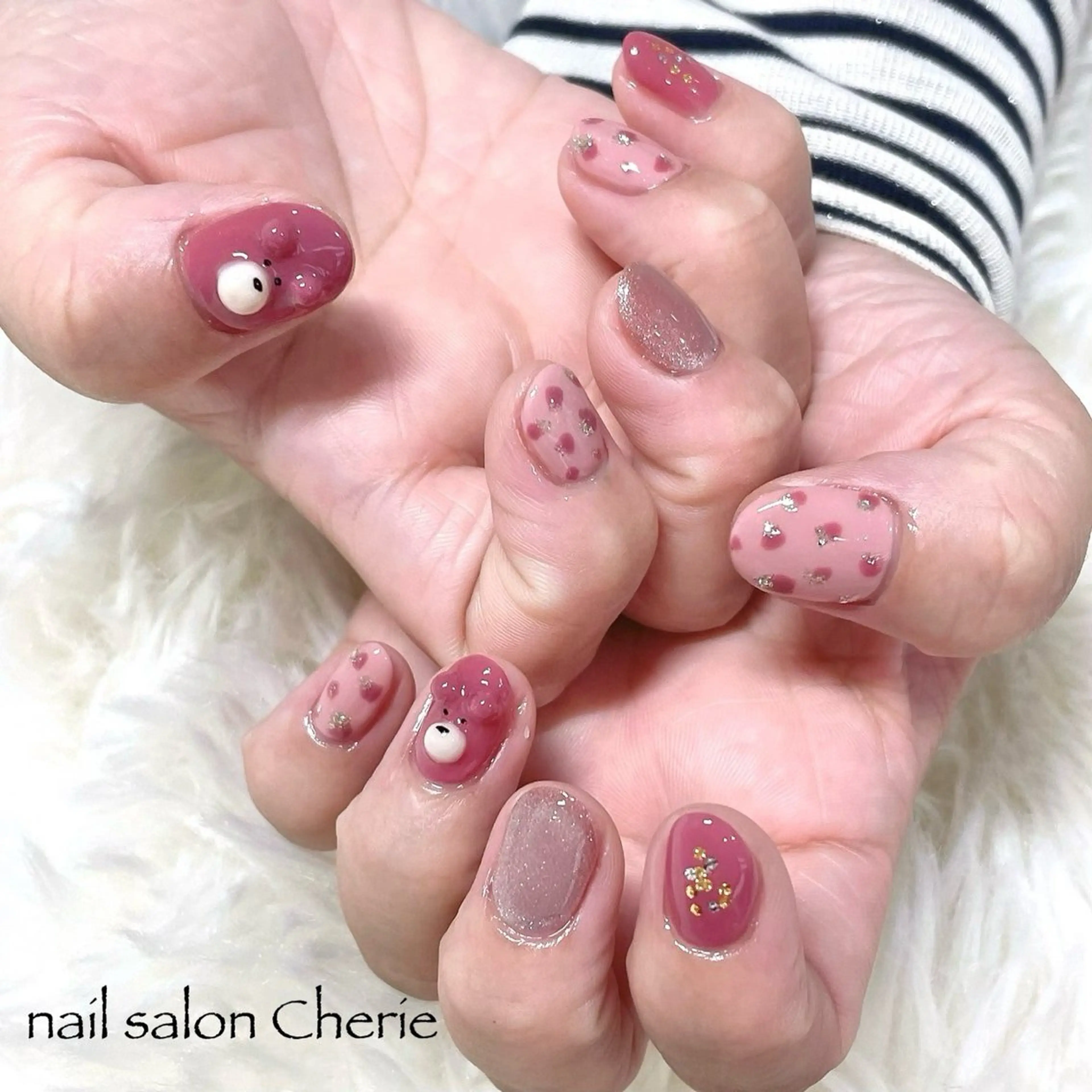 ネイル ハンドネイル nail salon Cherie ネイルサロン シェリー所属・nail salon Cherieのネイルデザイン