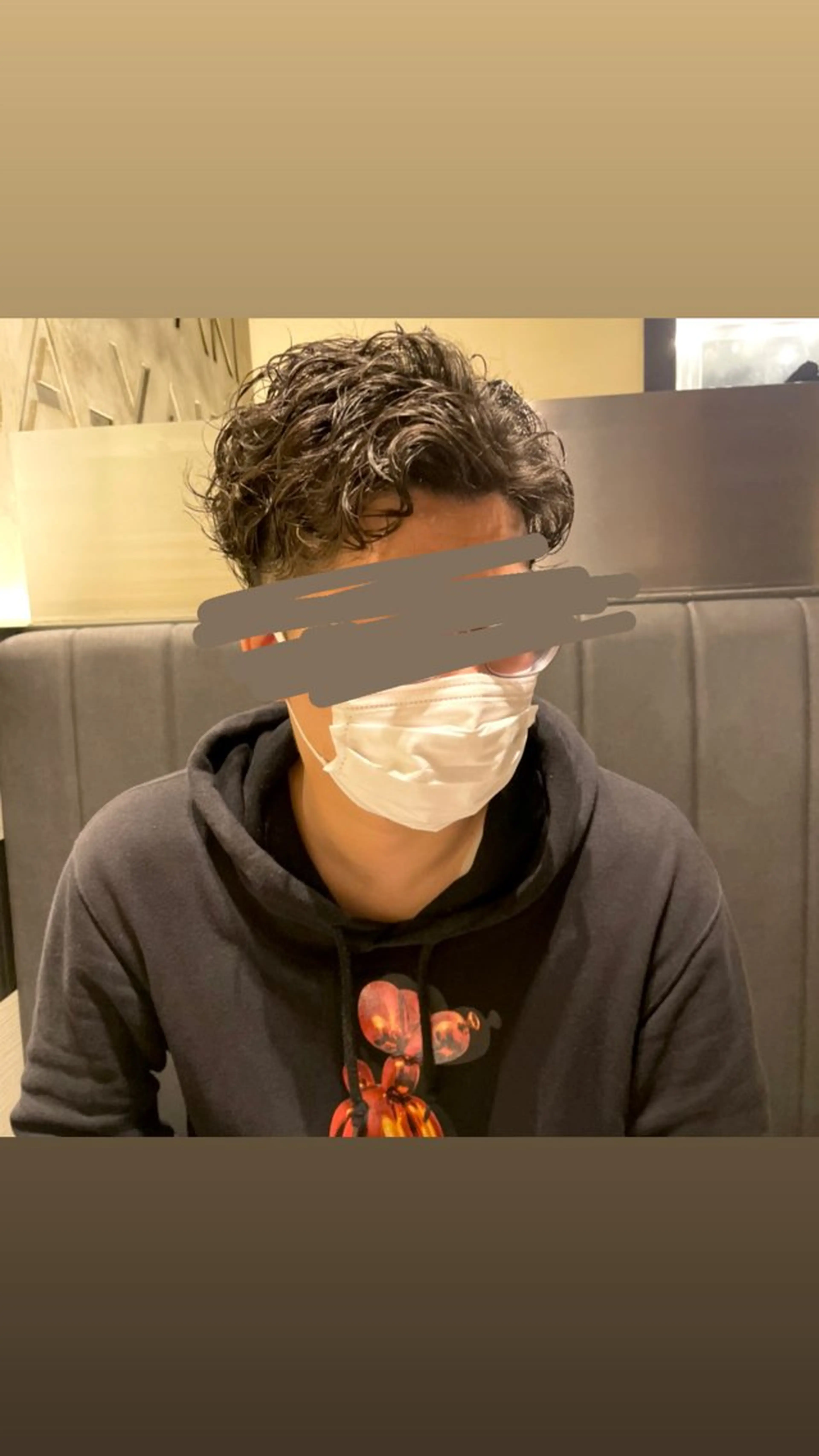 🫧メンズカットパーマ【スタイリスト技術向上用】🫧19：00以降のみご案内可、すぐ予約不可の写真