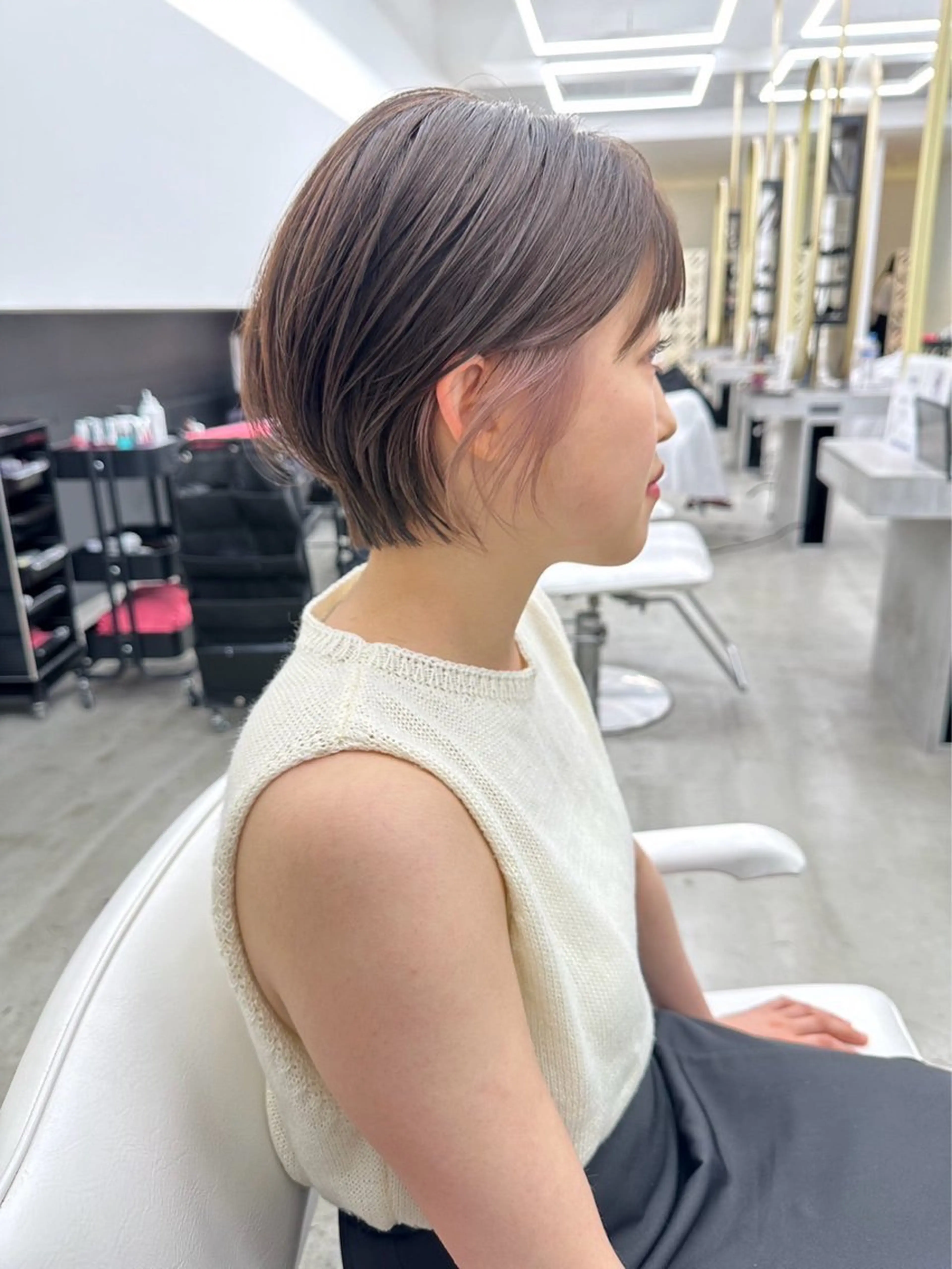 ショート 🌟満足度No.1/ 似合わせ/AYA🌟のヘアスタイル