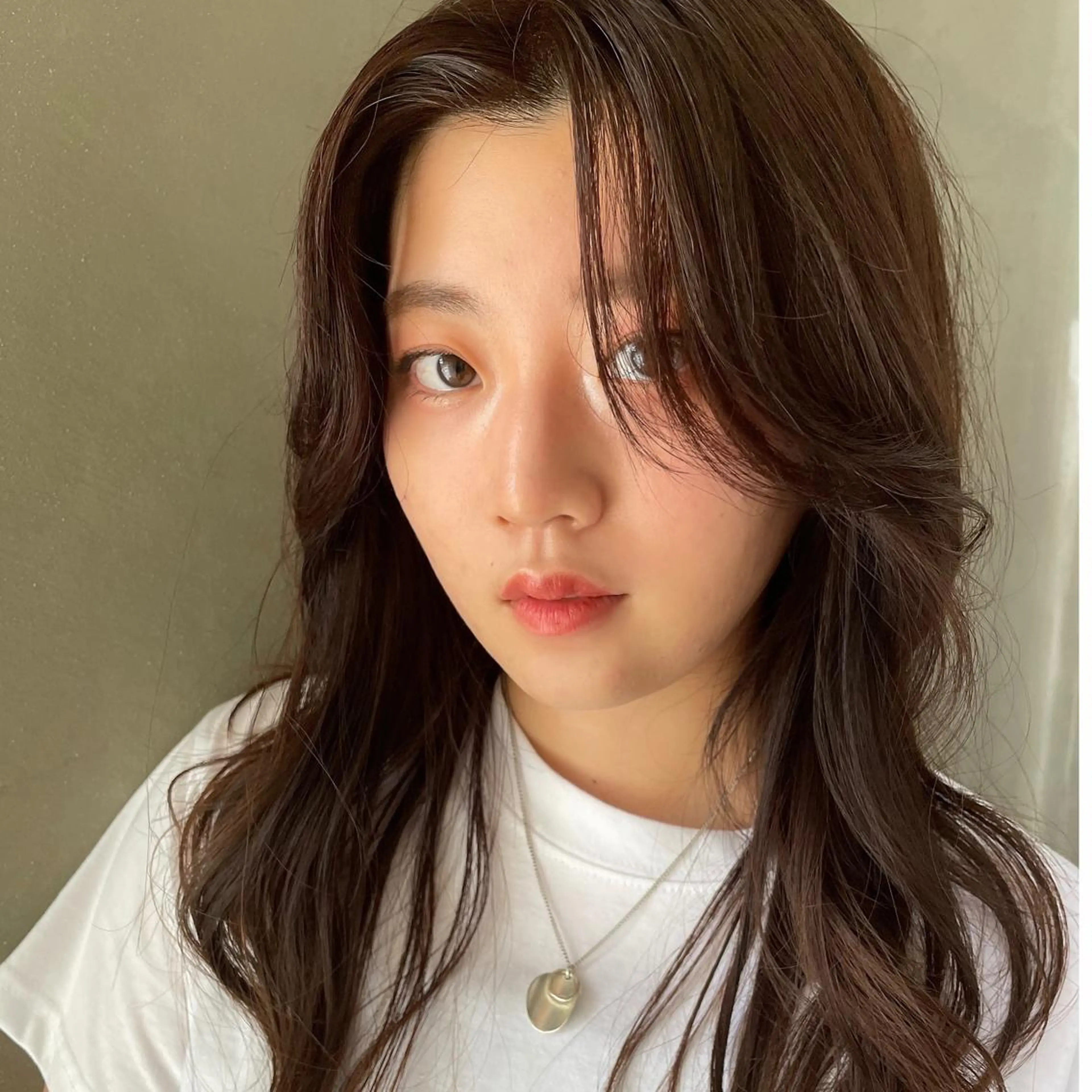 ロング カラー 韓国風ヘア レイヤーカット mono.所属・南茨/ヘッドスパ /カット/momoのヘアスタイル