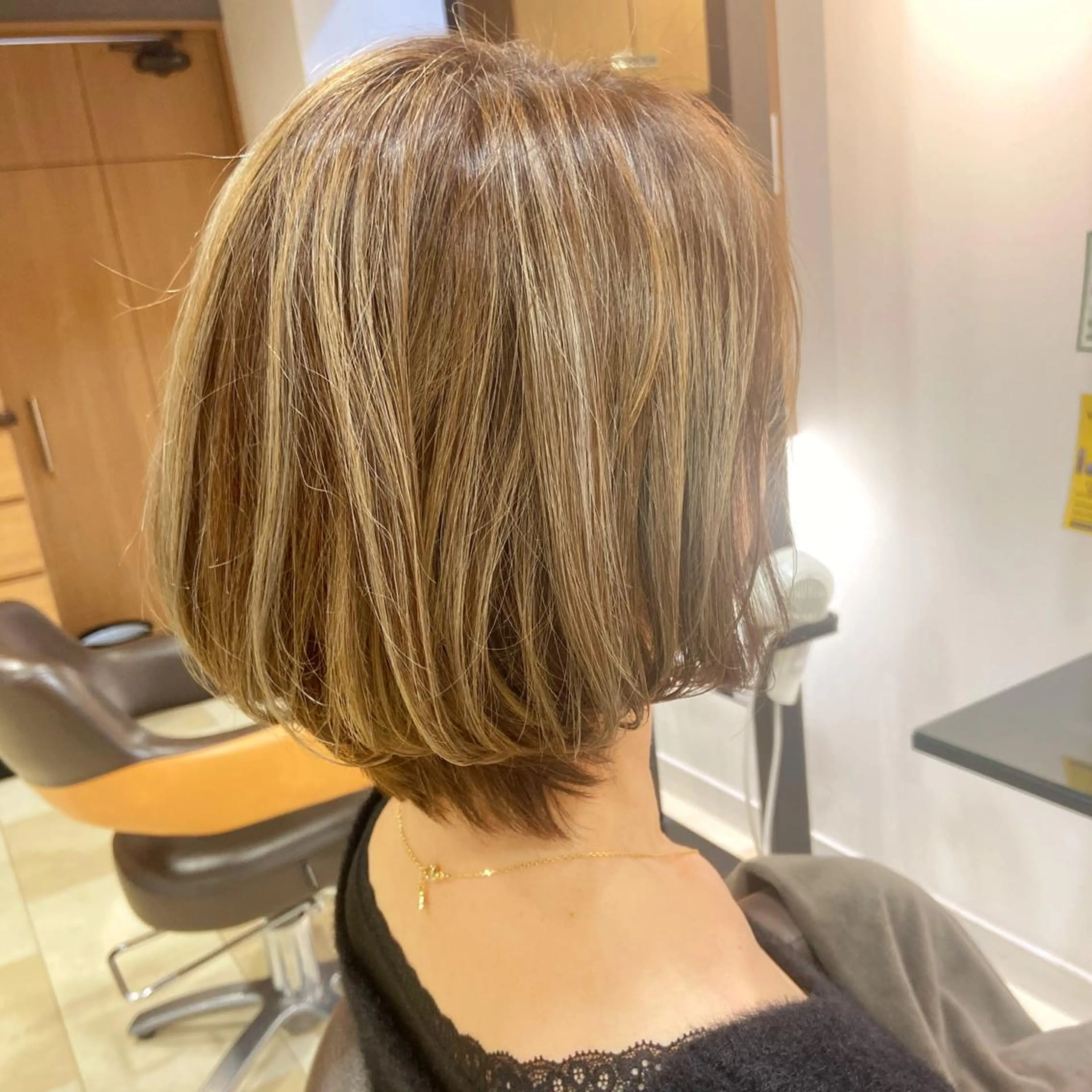 ショート カラー ハイライトカラー ハイライト Stella hair mode所属・ステラヘアモード 井澤元樹のヘアスタイル