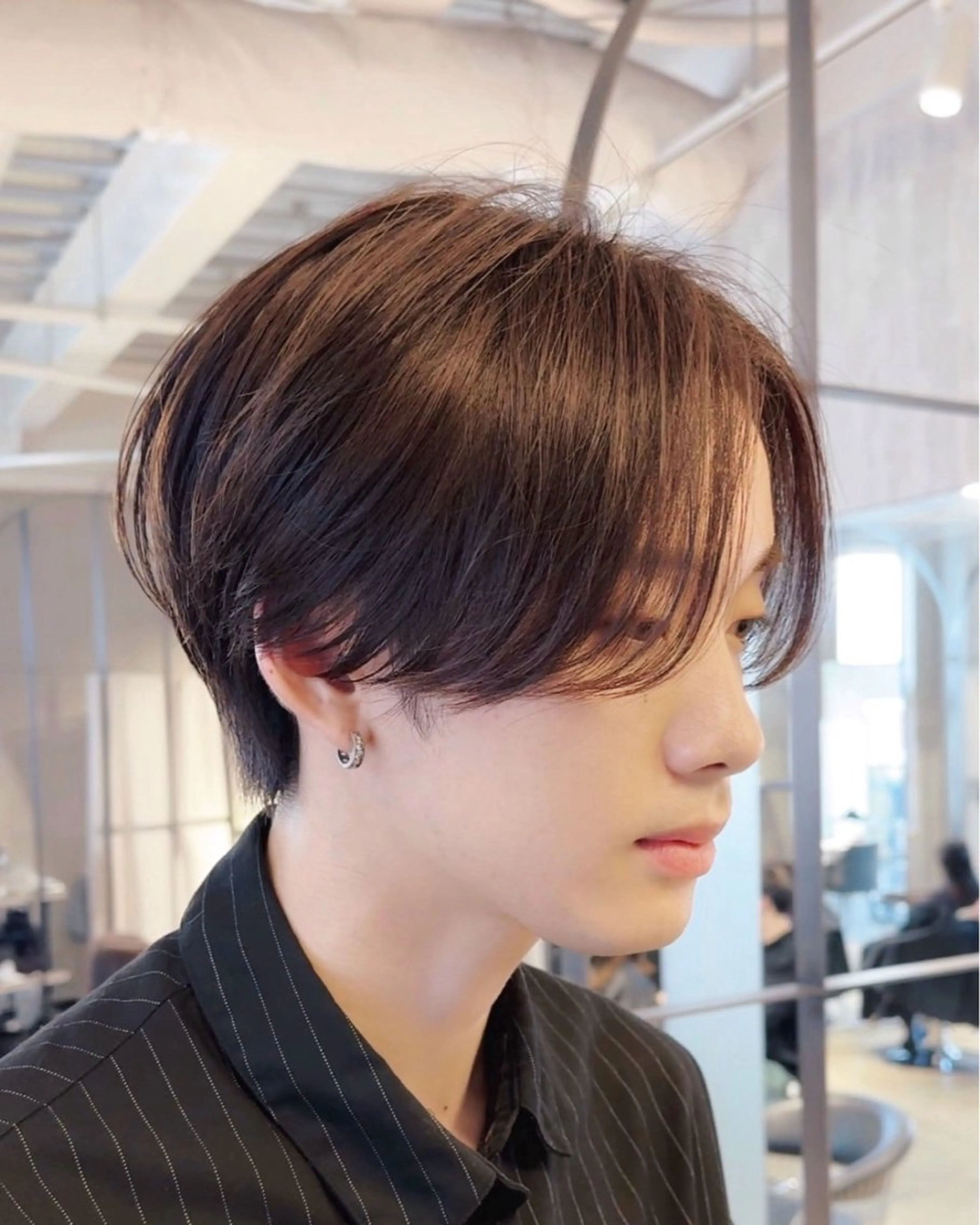メンズ ヘアカラー aria 【カラーモデル】のヘアスタイル