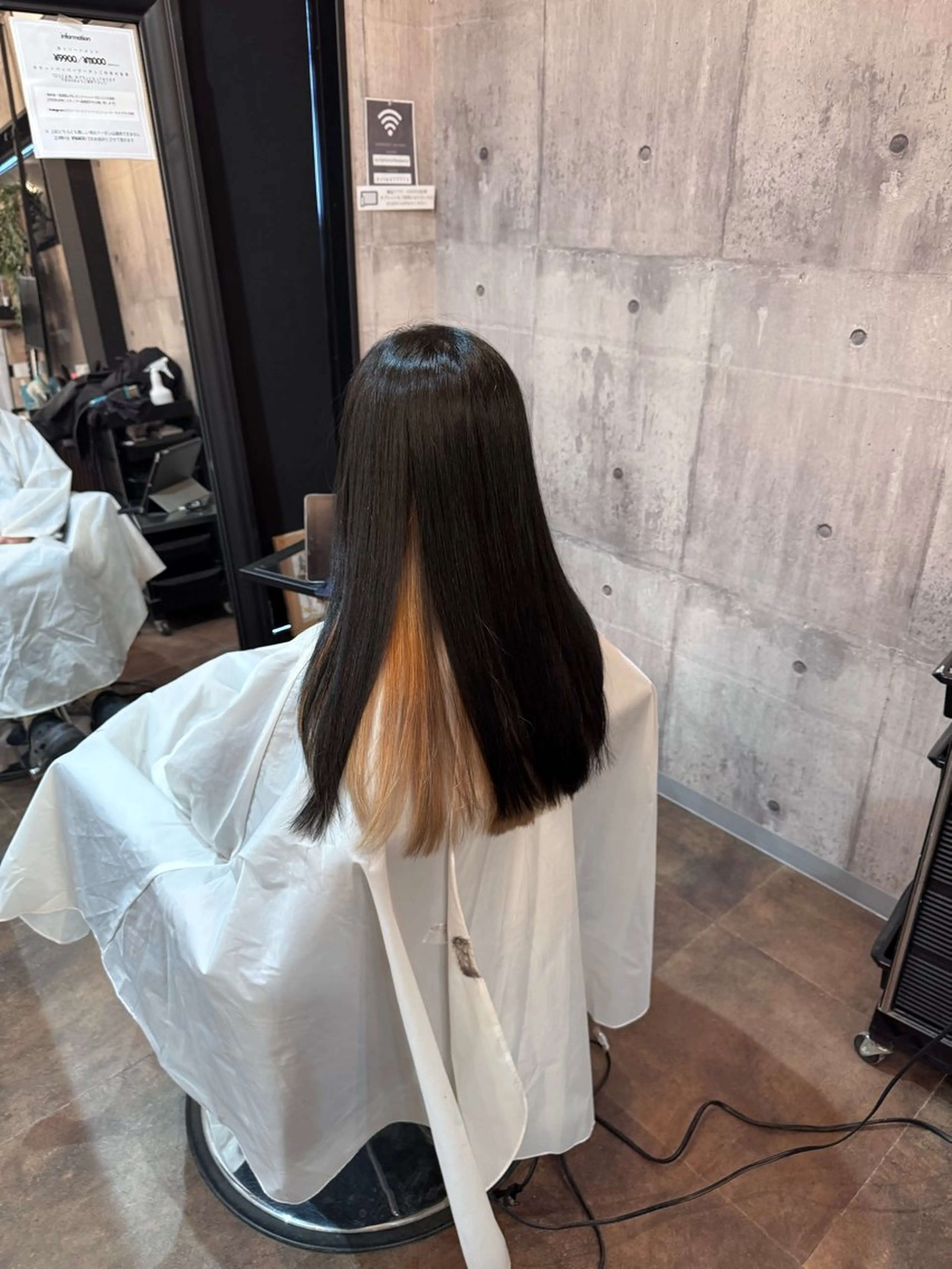 カラー インナーカラー えりな・安心 ・丁寧な美容師🌱のヘアスタイル