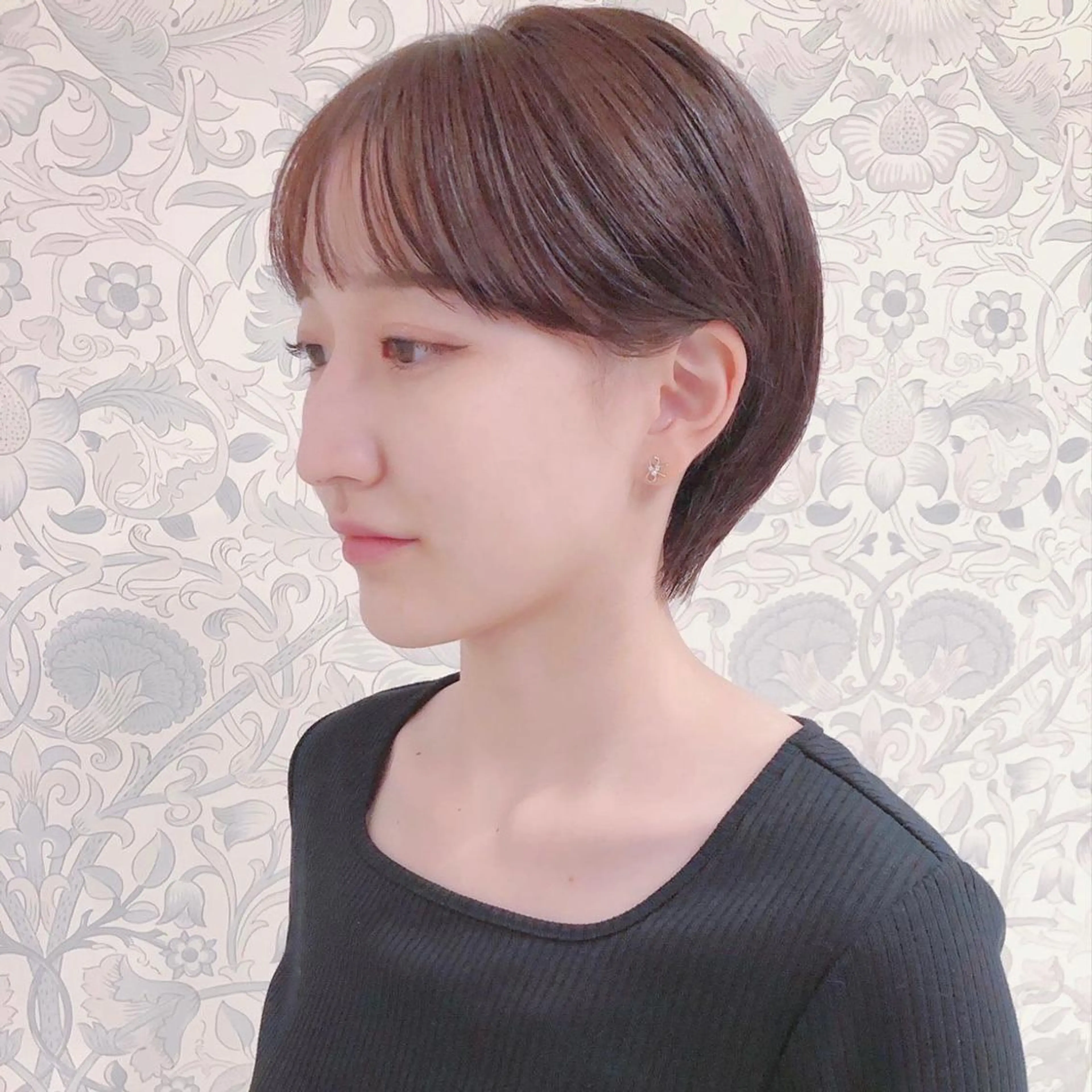ショート カラー 似合わせカット ショートヘア カット ヘアカラー トリートメント カットハウスwith所属・角田 翔太郎のヘアスタイル
