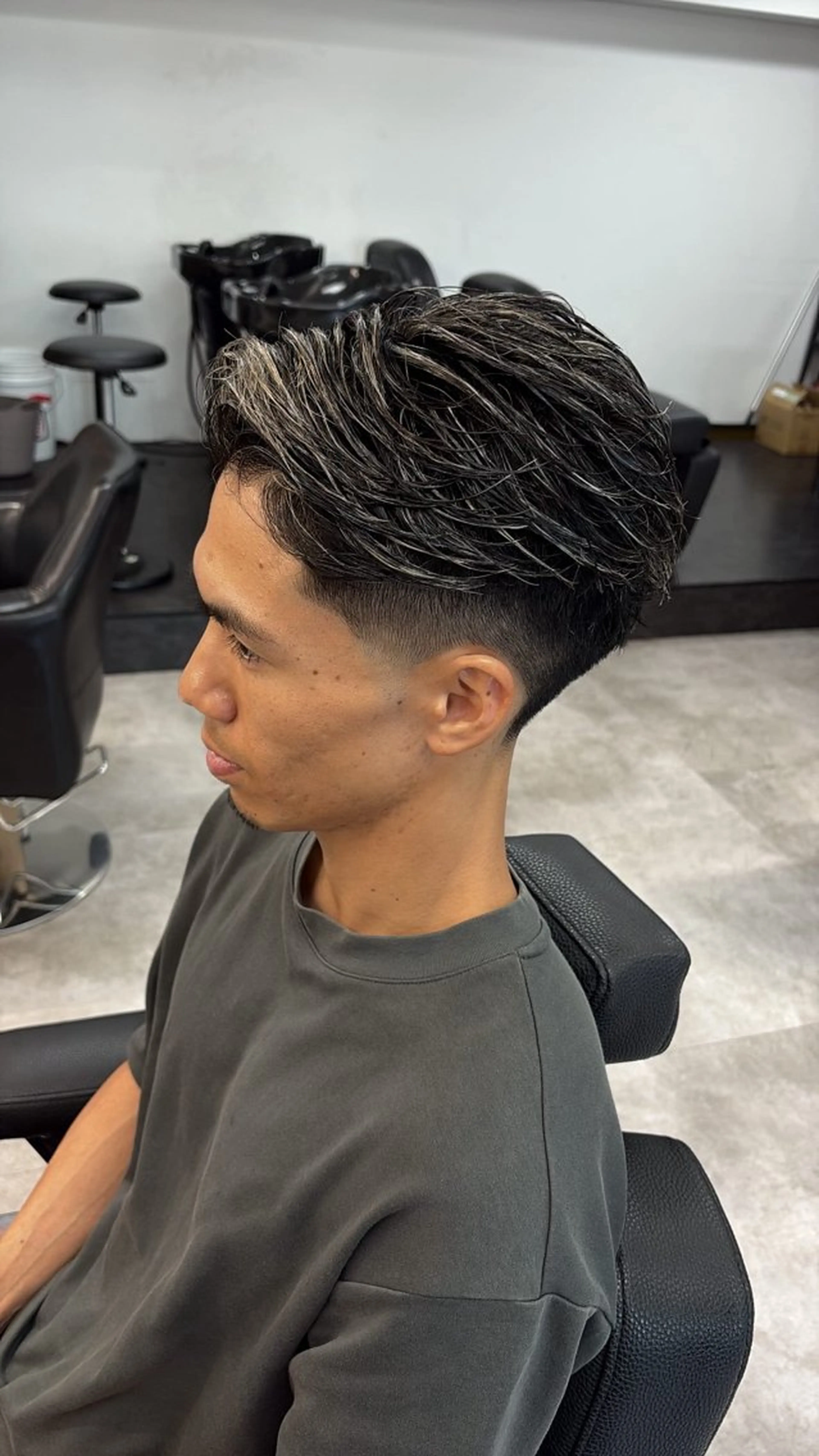 ショート カラー メンズ カット ヘアカラー トリートメント INTRO SHIBUYA by Fi-Ne所属・💈メンズフェード 特化DAIYA💈のヘアスタイル