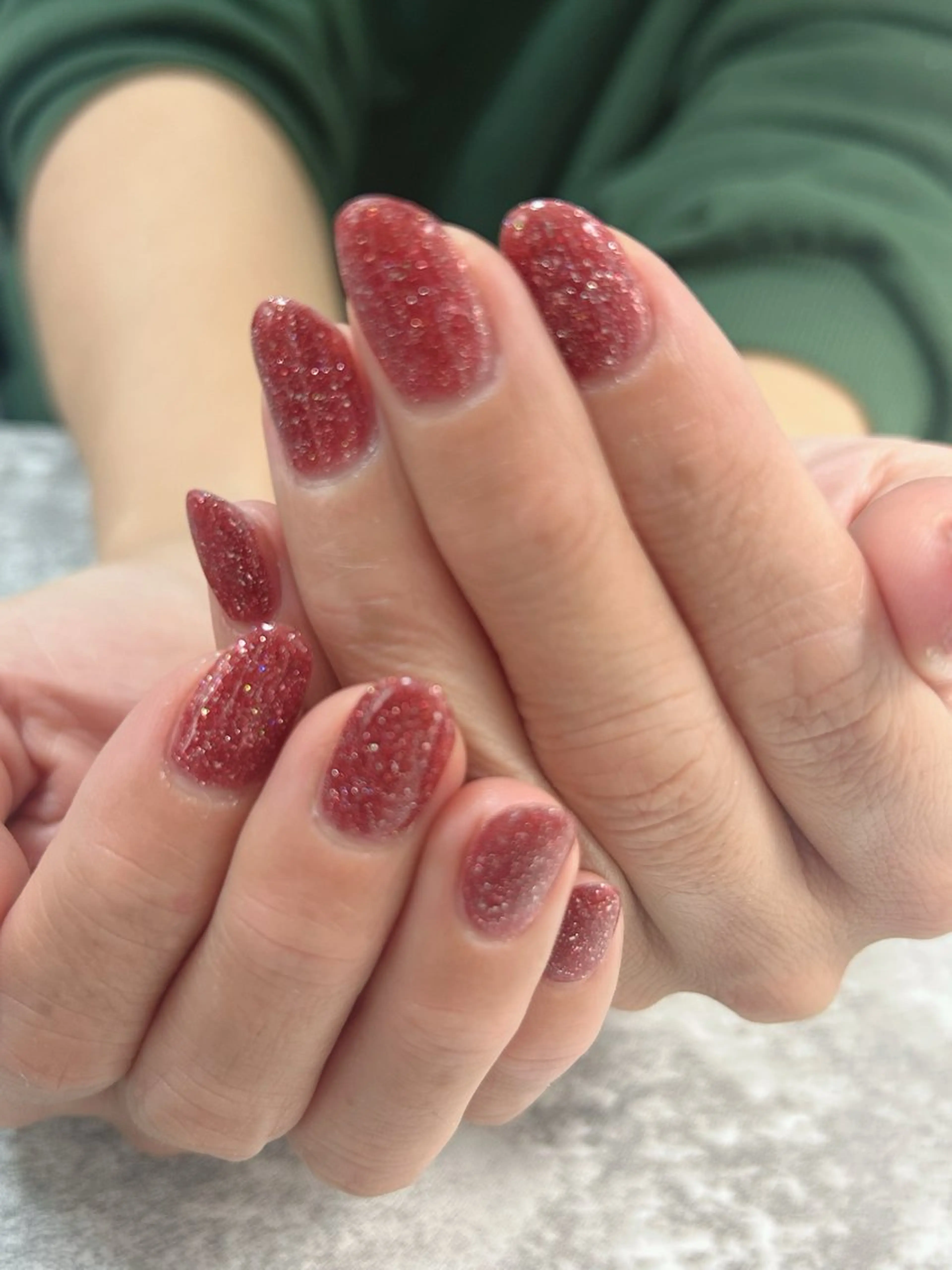ネイル フラッシュネイル 赤色 cee. ckikakoのネイルデザイン