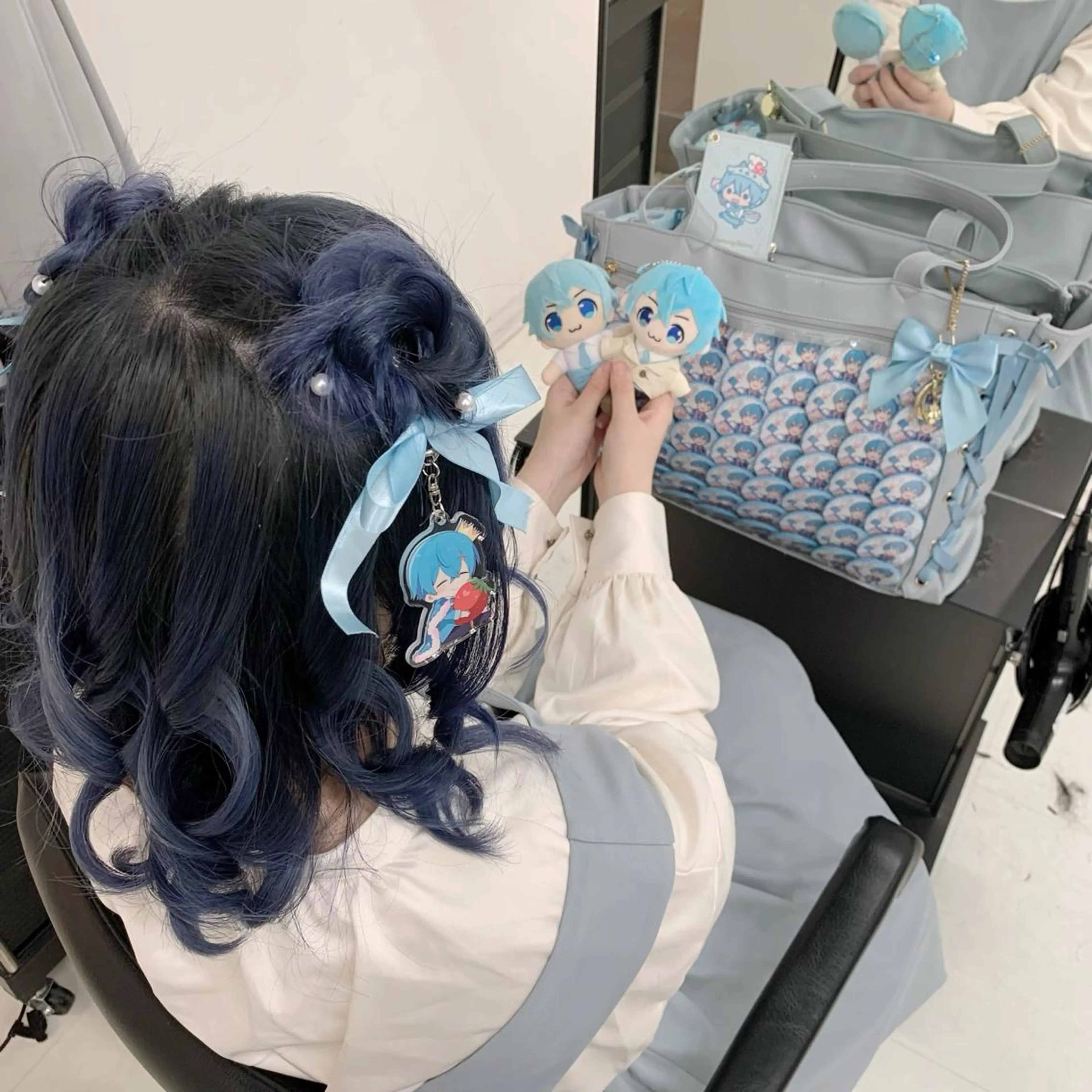 ヘアアレンジ お団子ヘア 🩶ヘアセット Ayaha🩶のヘアスタイル