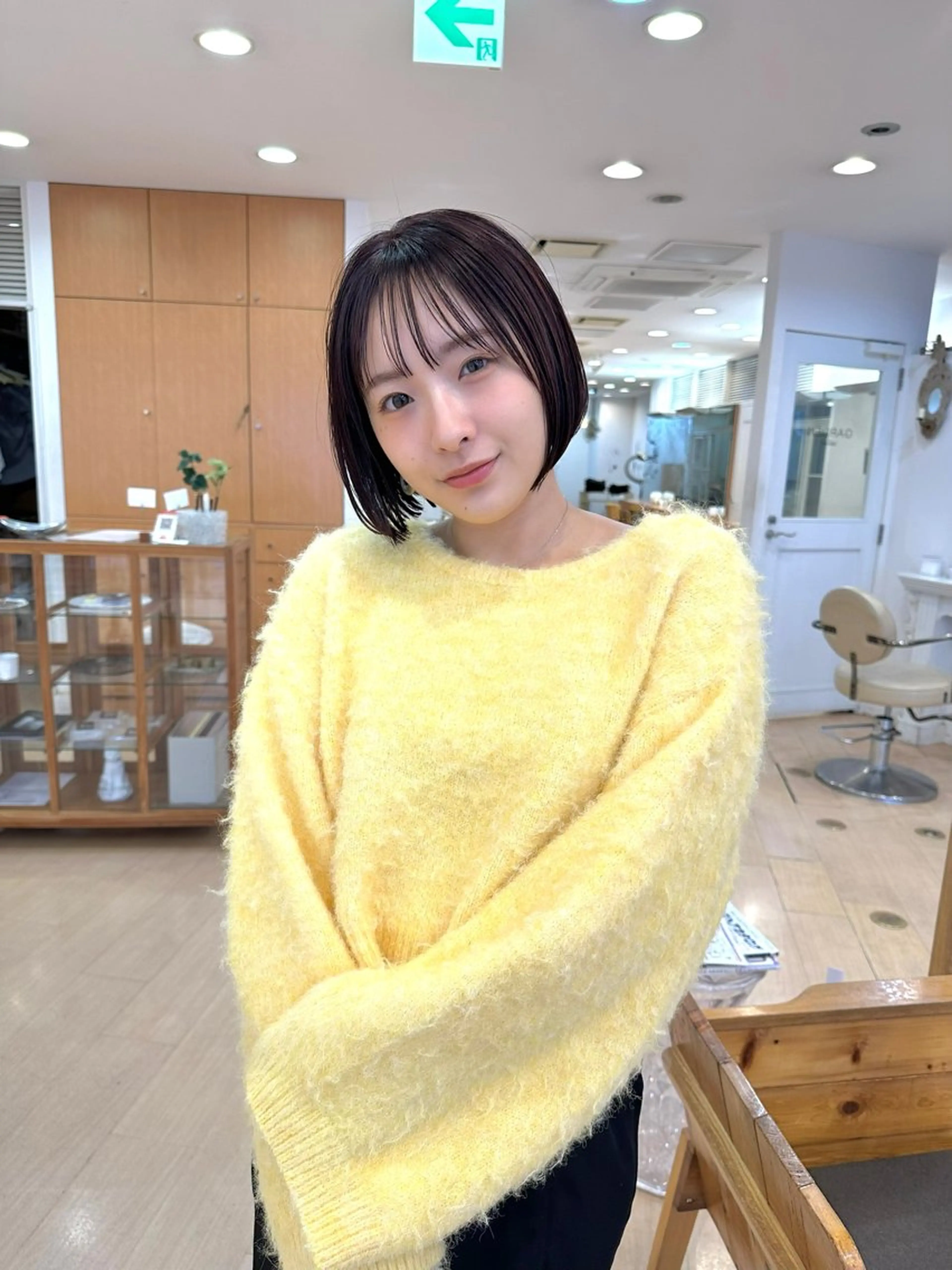 ショート カラー ボブ カット ヘアカラー トリートメント Gardenhair 小笠原篤矢ショートのヘアスタイル