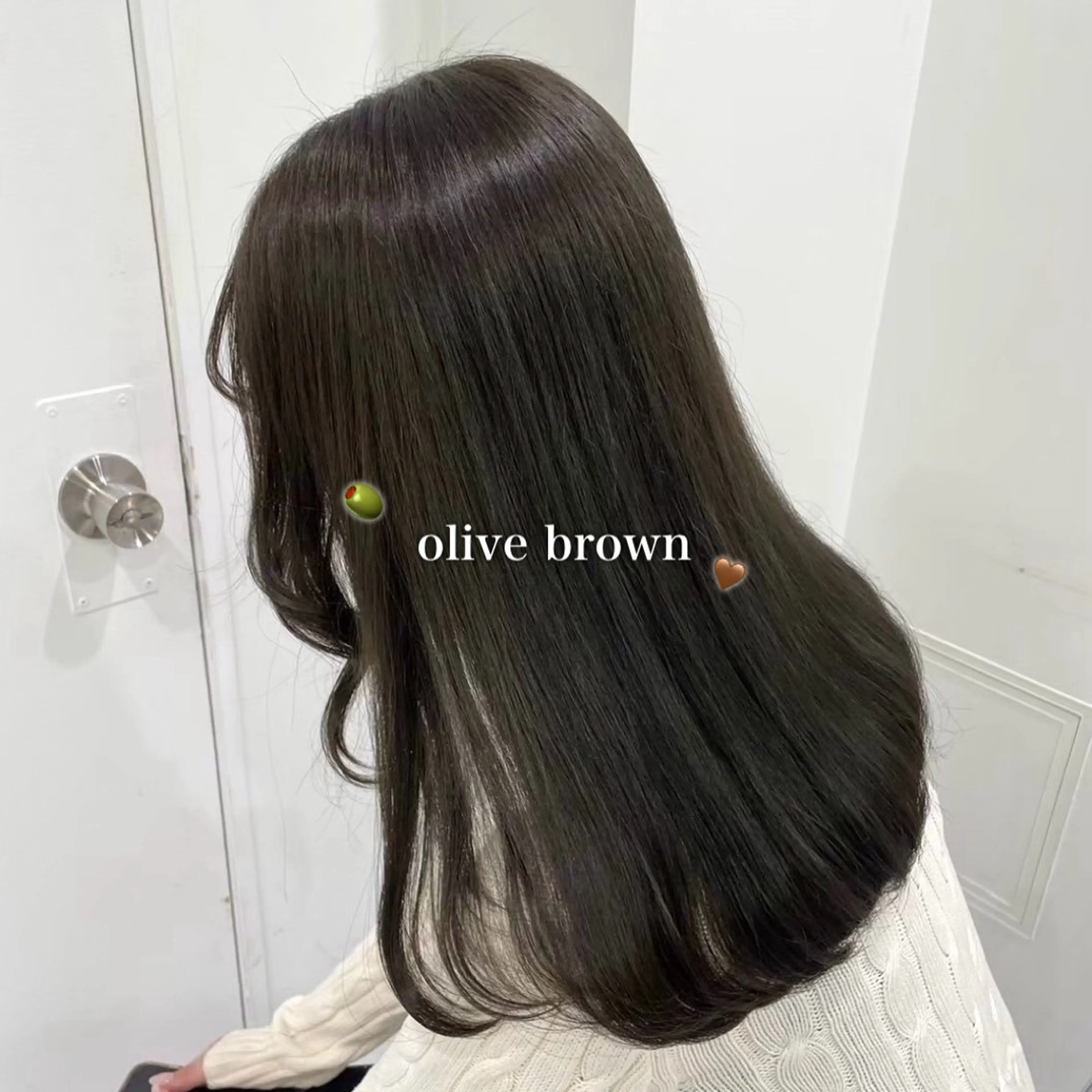 ロング カラー 韓国っぽ♡寒色/暗髪 🫧MOEKA🦋のヘアスタイル