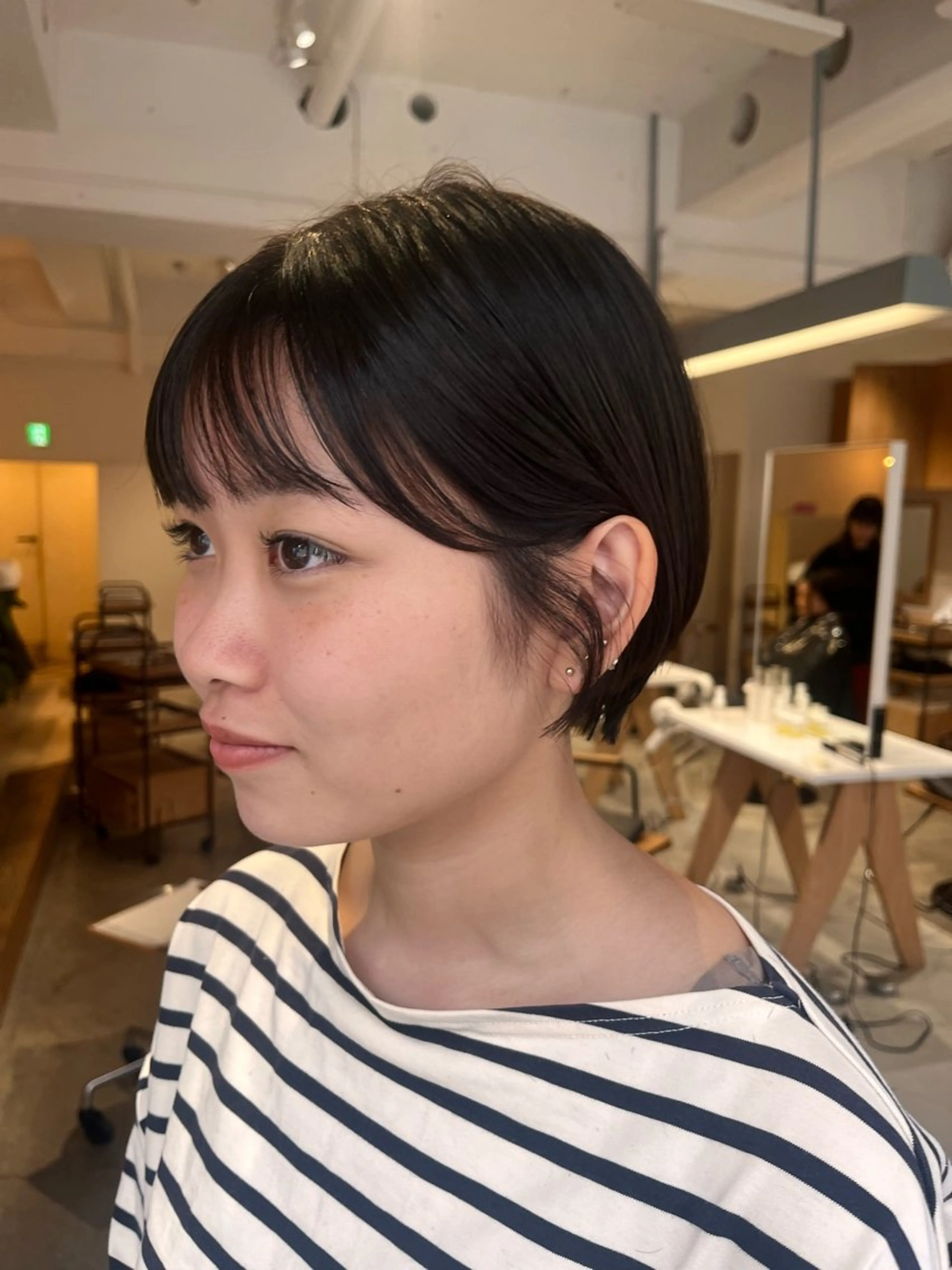 ショート ショートボブ ボブ ショートヘア Yamamoto Hana/京都美容室のヘアスタイル