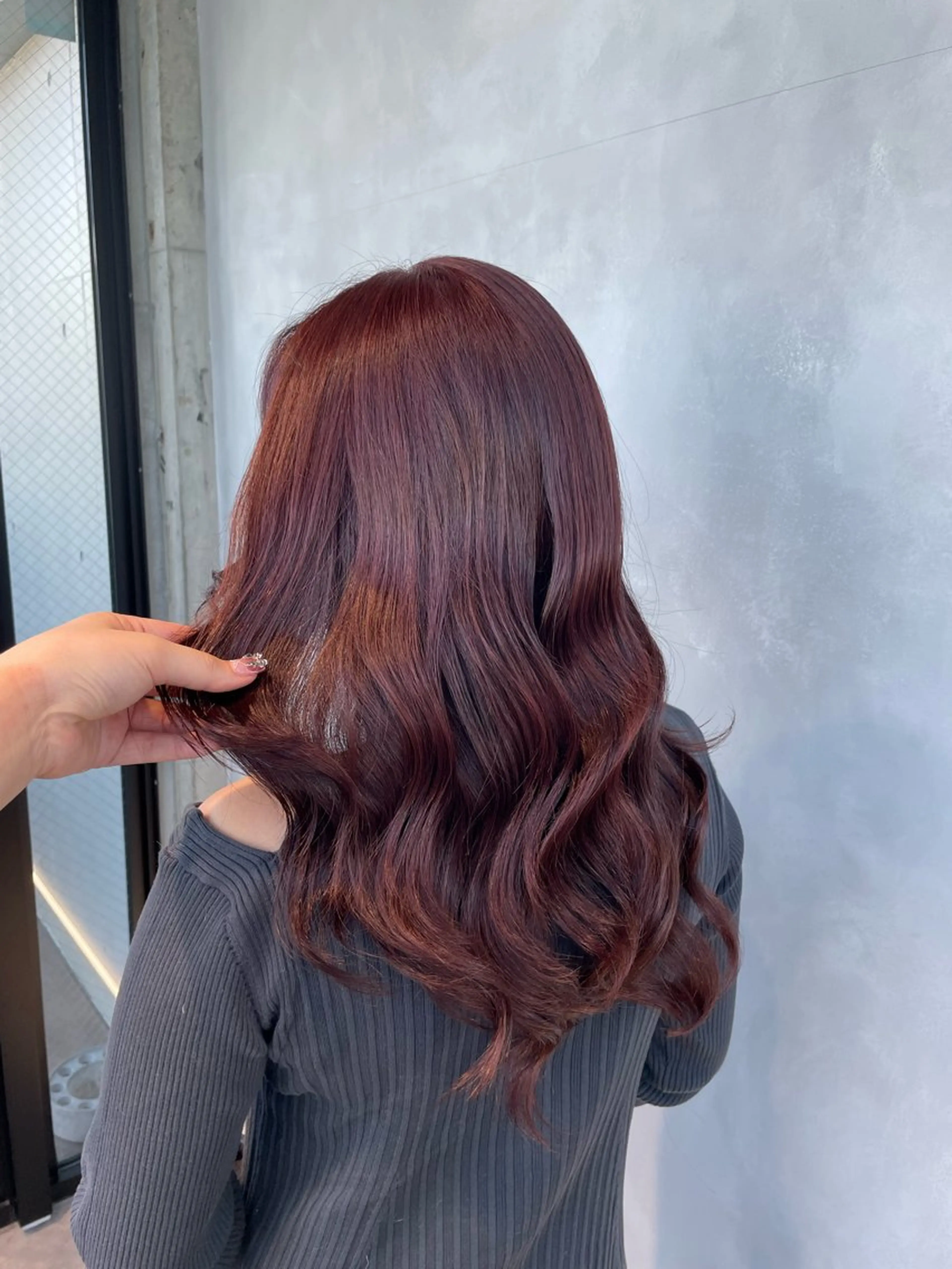 カラー 透明感カラー ヘアカラー トリートメント 暖色/ハイトーン/ カラー/HBLのヘアスタイル