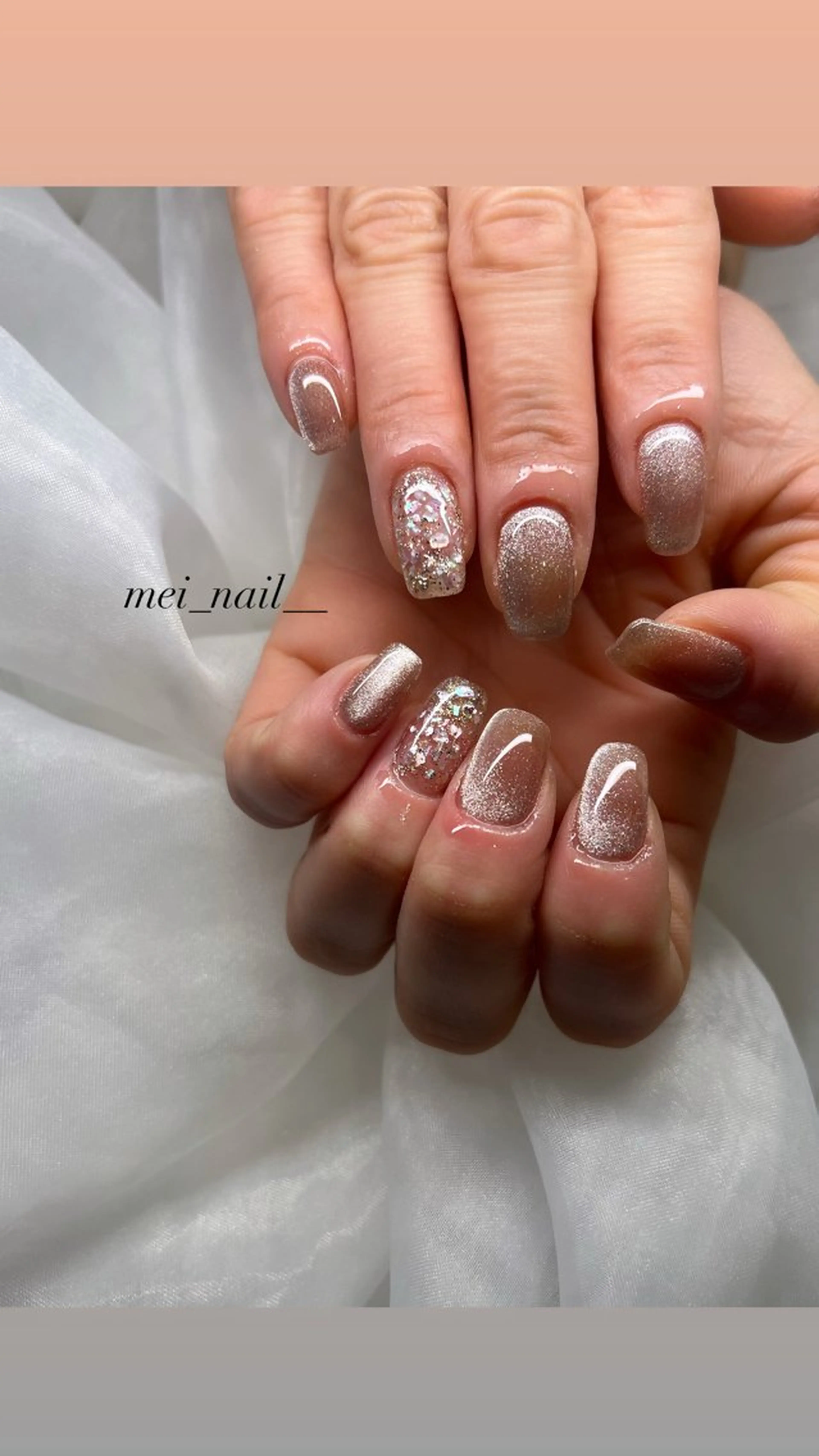 ネイル ハンドネイル est nail所属・永山 芽生子のネイルデザイン