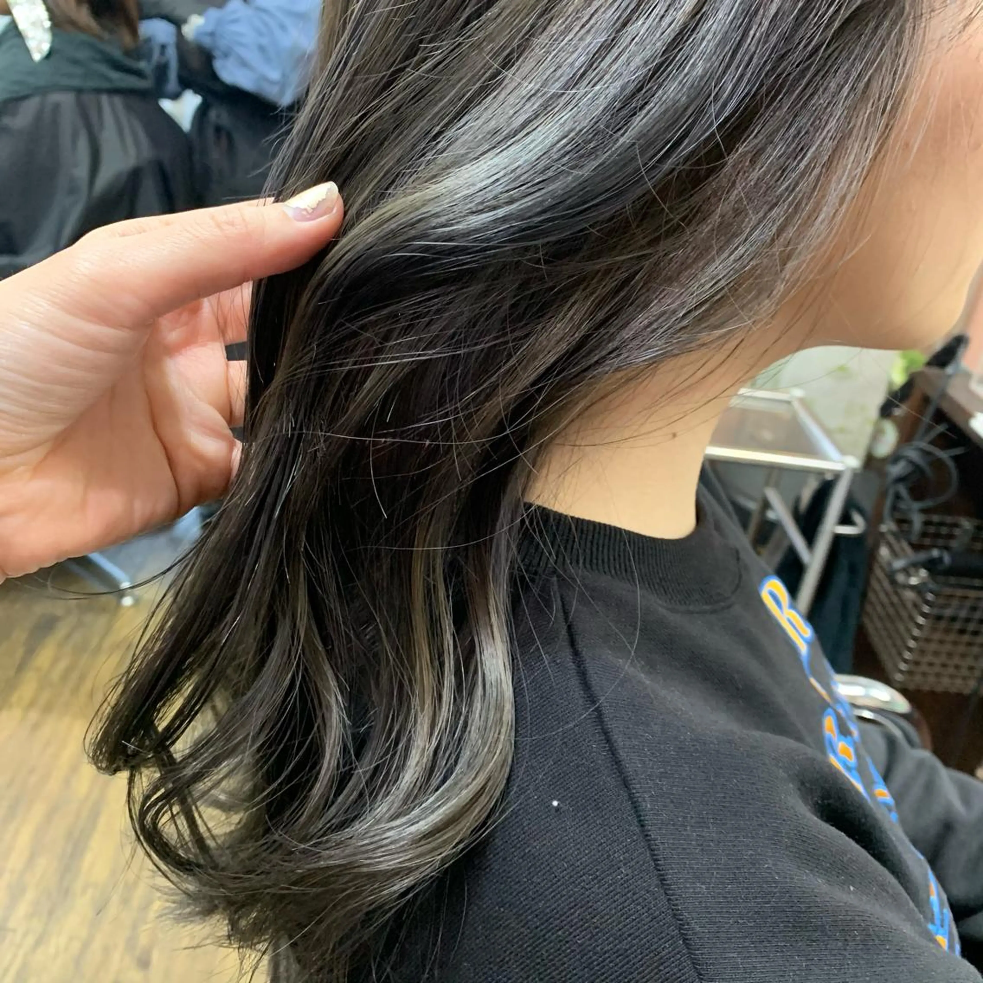 セミロング カラー カット ヘアカラー chouette/ 根本優希のヘアスタイル