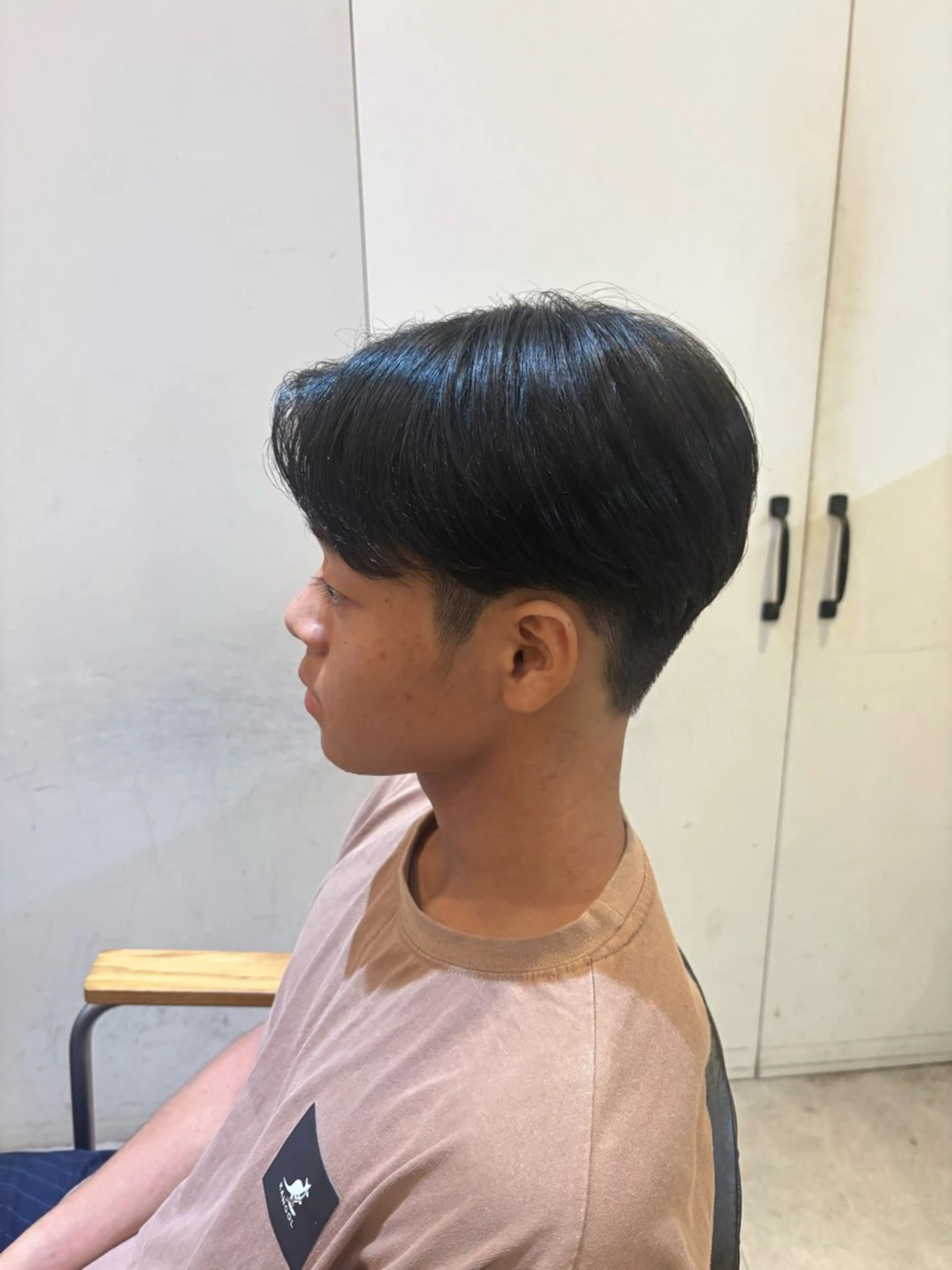 メンズ カット La fith hair　pur茶屋町店所属・momoka/茶屋町 /艶髪カラーのヘアスタイル