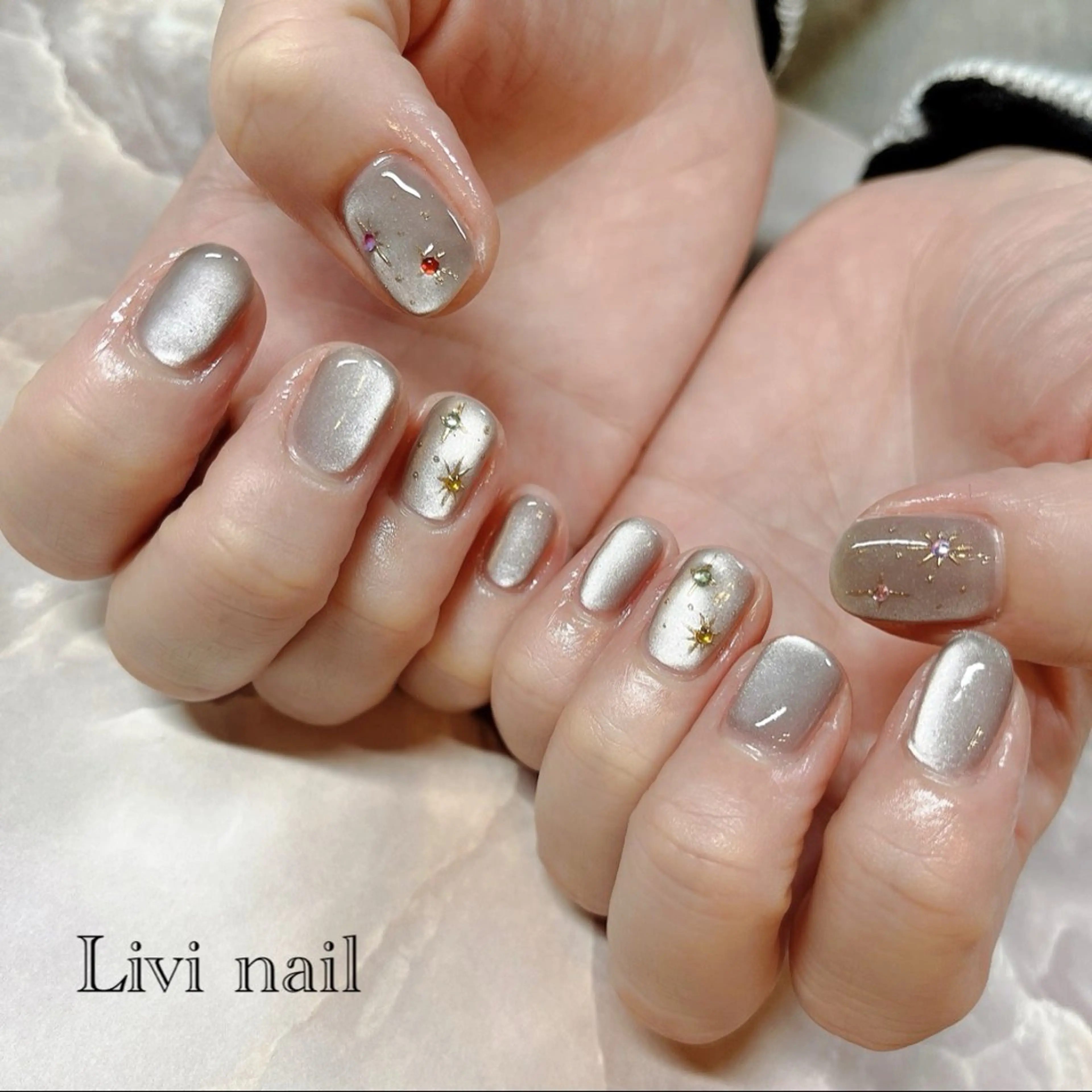 ネイル ハンドネイル nailsalon eplusのネイルデザイン