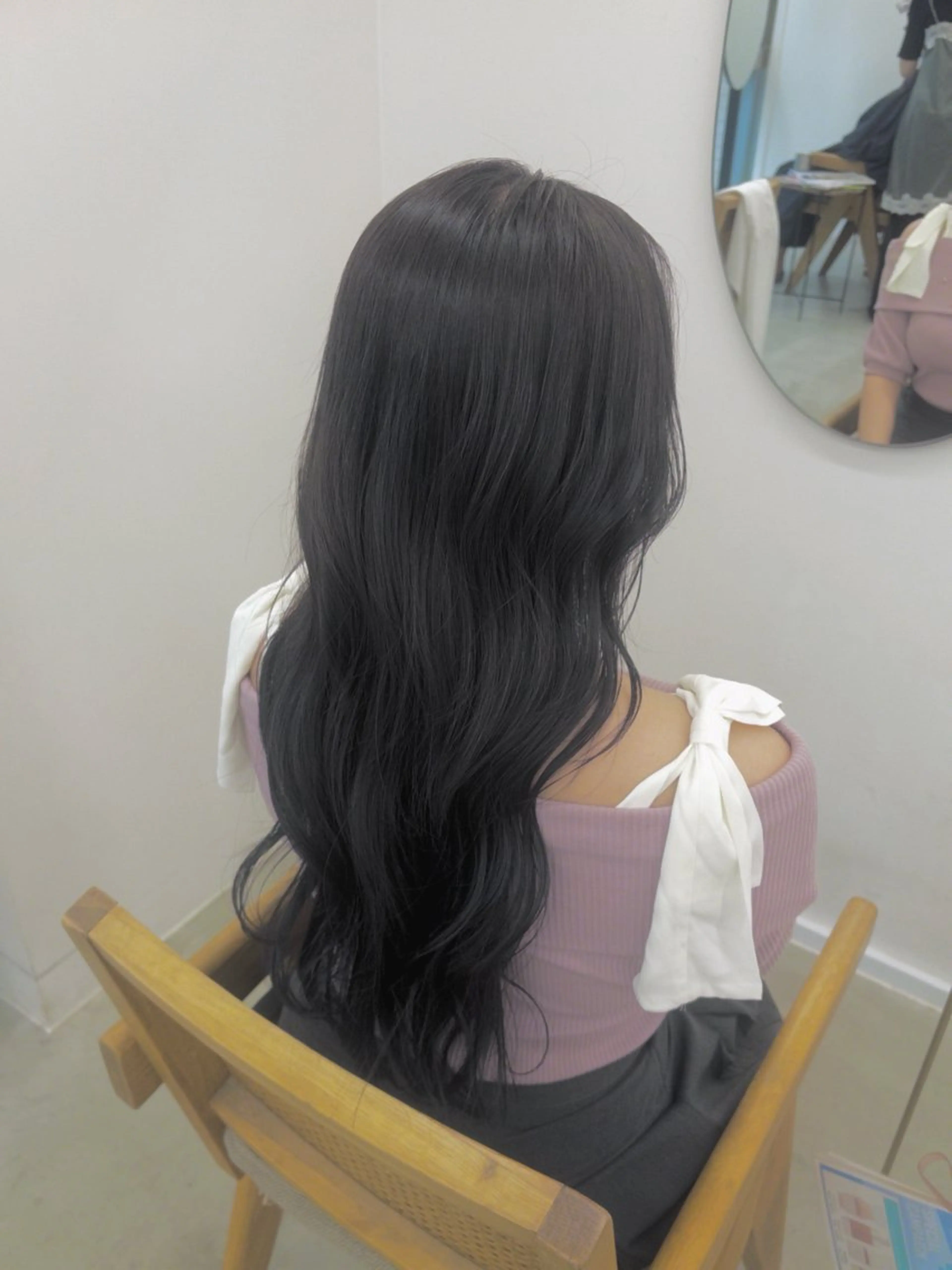 ロング カラー ブリーチ ヘアカラー トリートメント 【sica】 チナのヘアスタイル