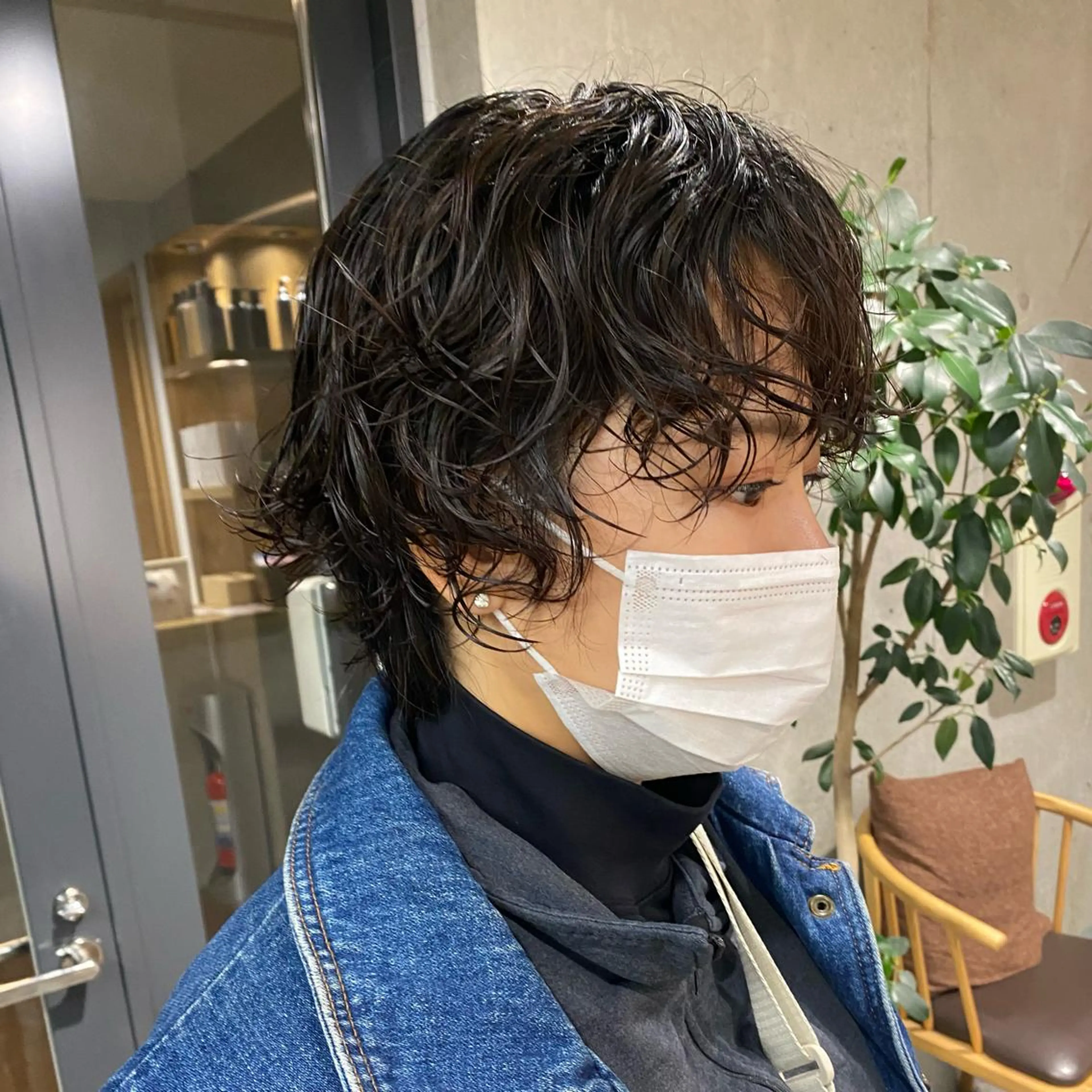 ショート パーマ ショートヘア パーマ Yahiko ハイトーンのヘアスタイル