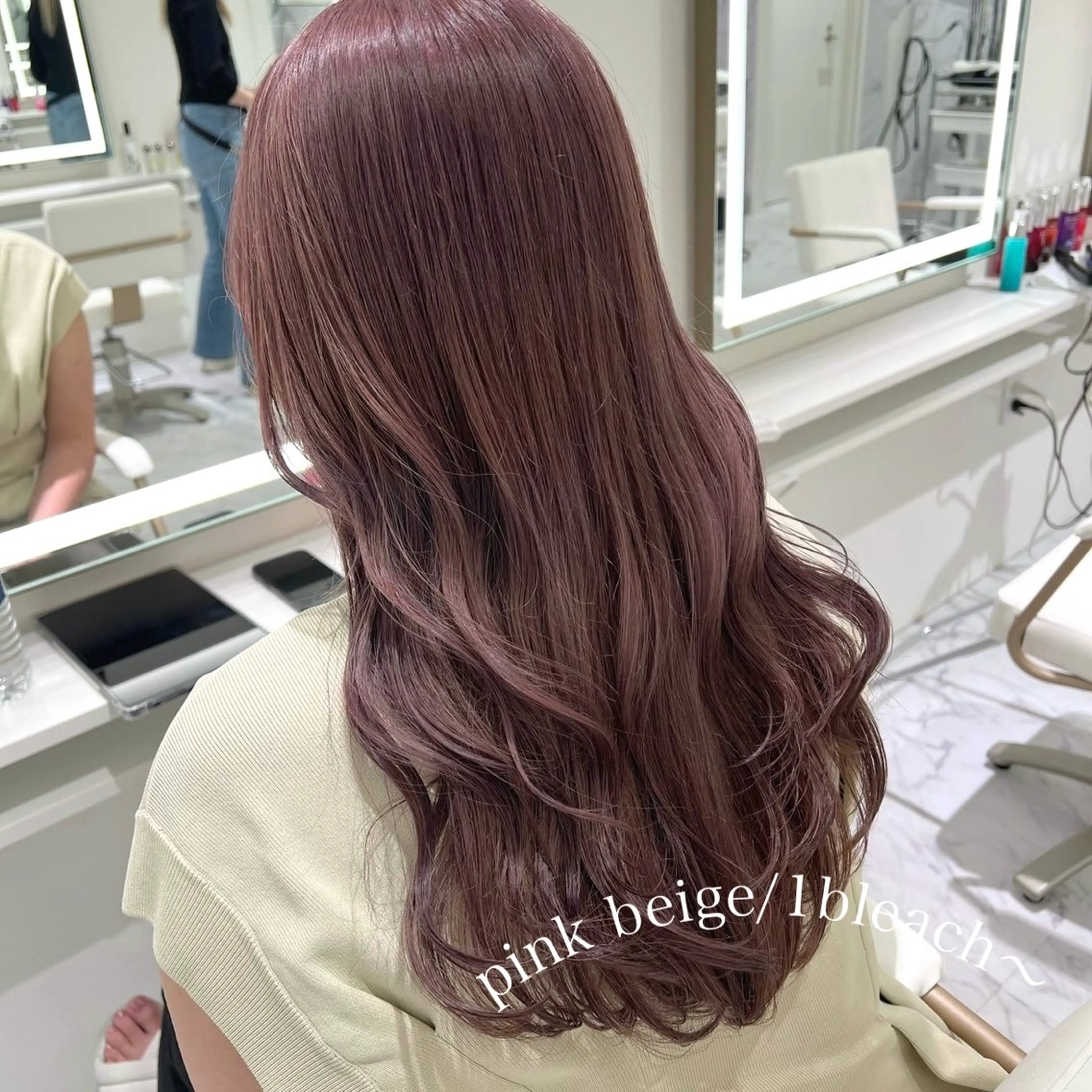ロング カラー ロング カット ヘアカラー トリートメント ParveMix 🐾鳥取彩花のヘアスタイル