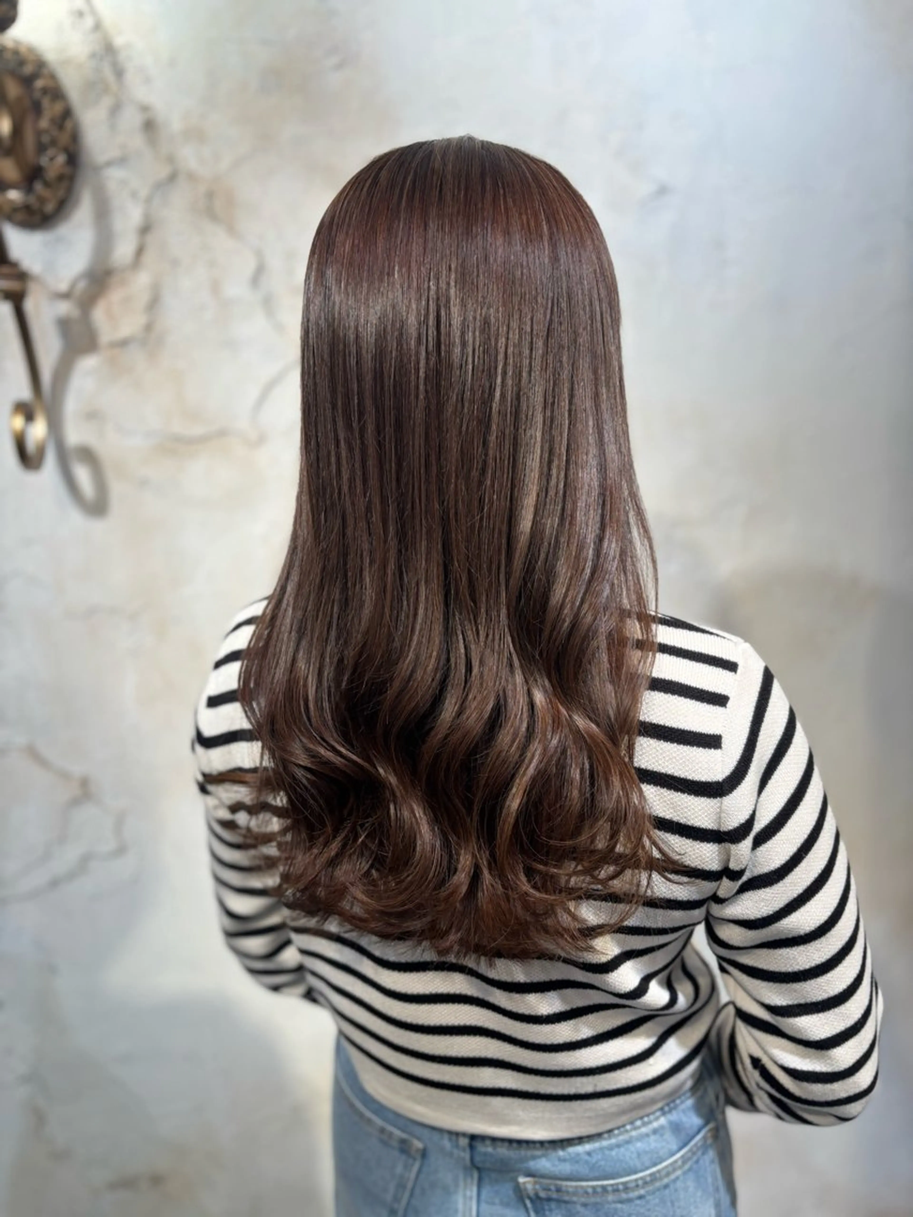 ロング カラー ブラウンカラー ロング ヘアカラー Reir吉祥寺店所属・メンズ/透明感カラー Mana🩶のヘアスタイル