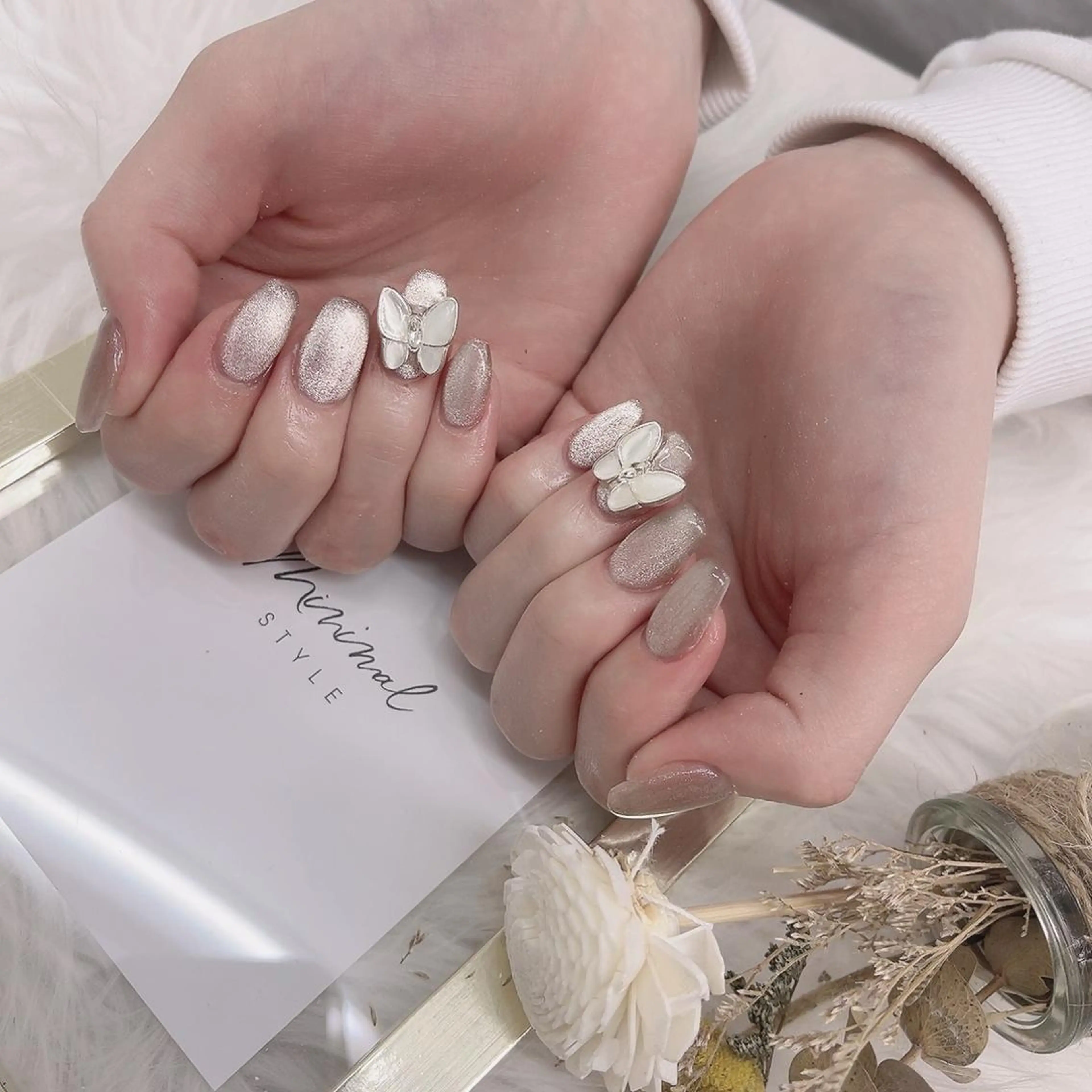 ネイル 🦋ネイルサロン ブラン🌈ゆりのネイルデザイン