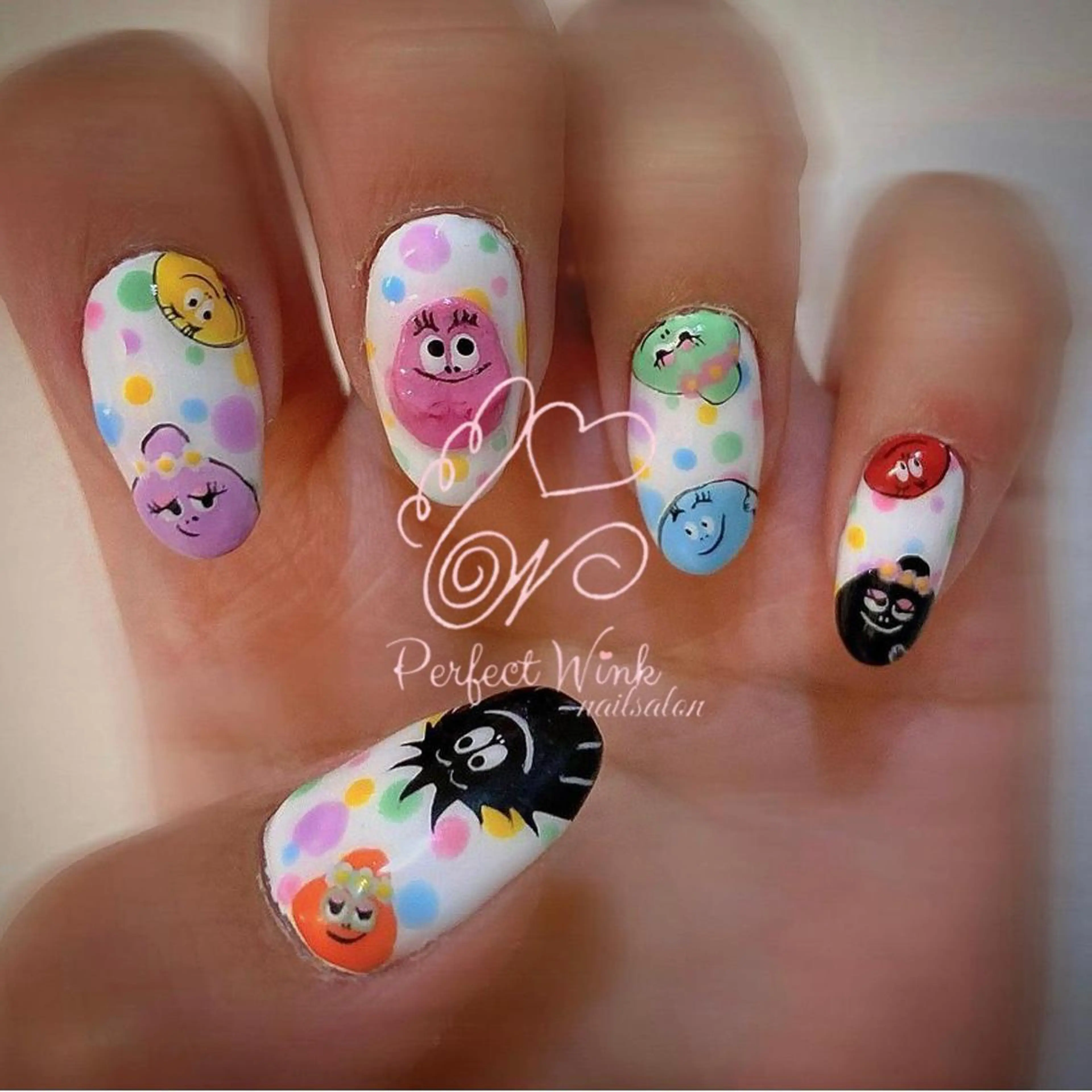 ネイル アートネイル ハンドネイル 💅Perfect Wink RUI🌈のネイルデザイン