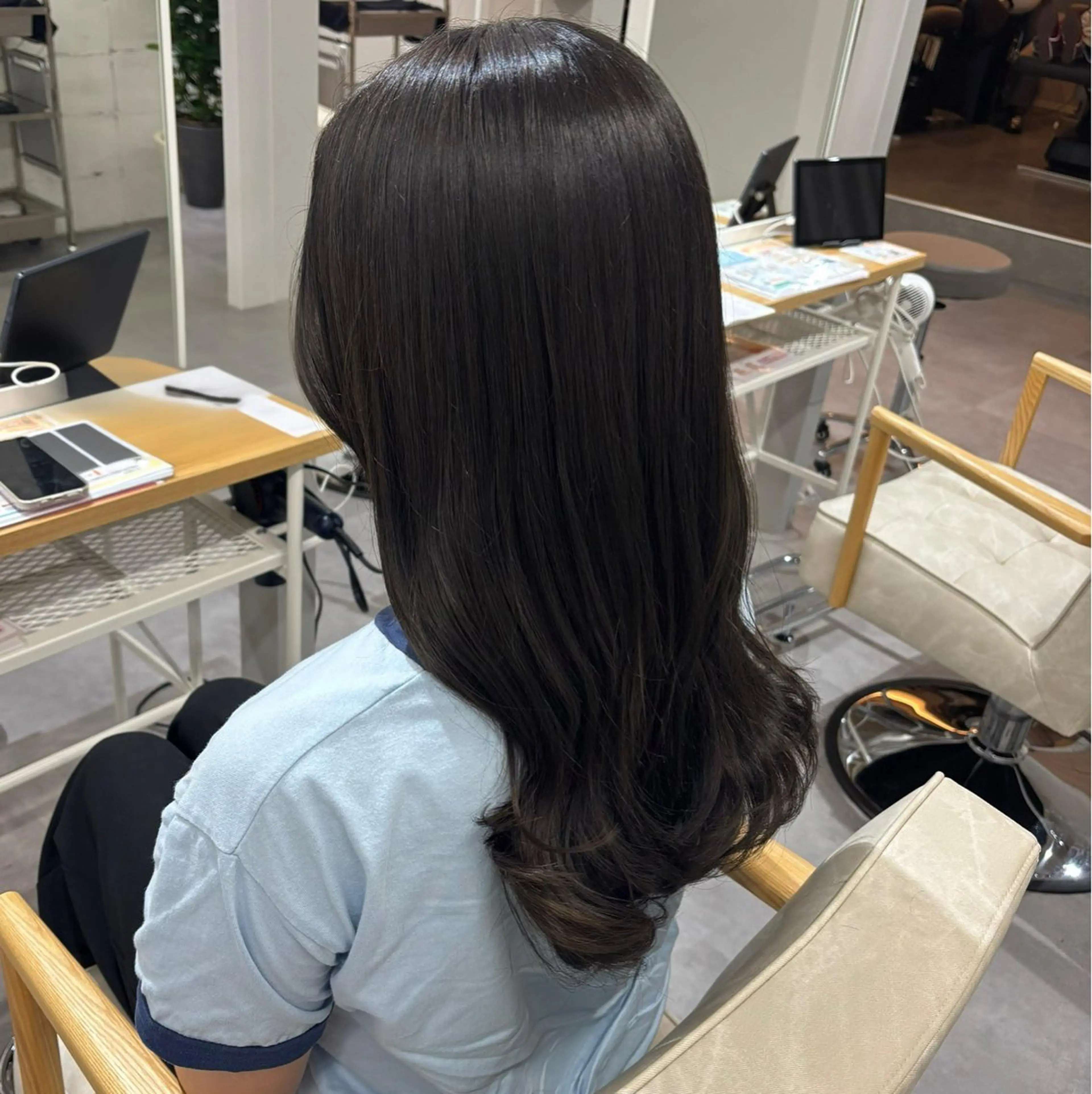 🌸人気No.１🌸  透明感のあるナチュラルカラーで柔らかい質感に！初めての方にもおすすめです♡の写真