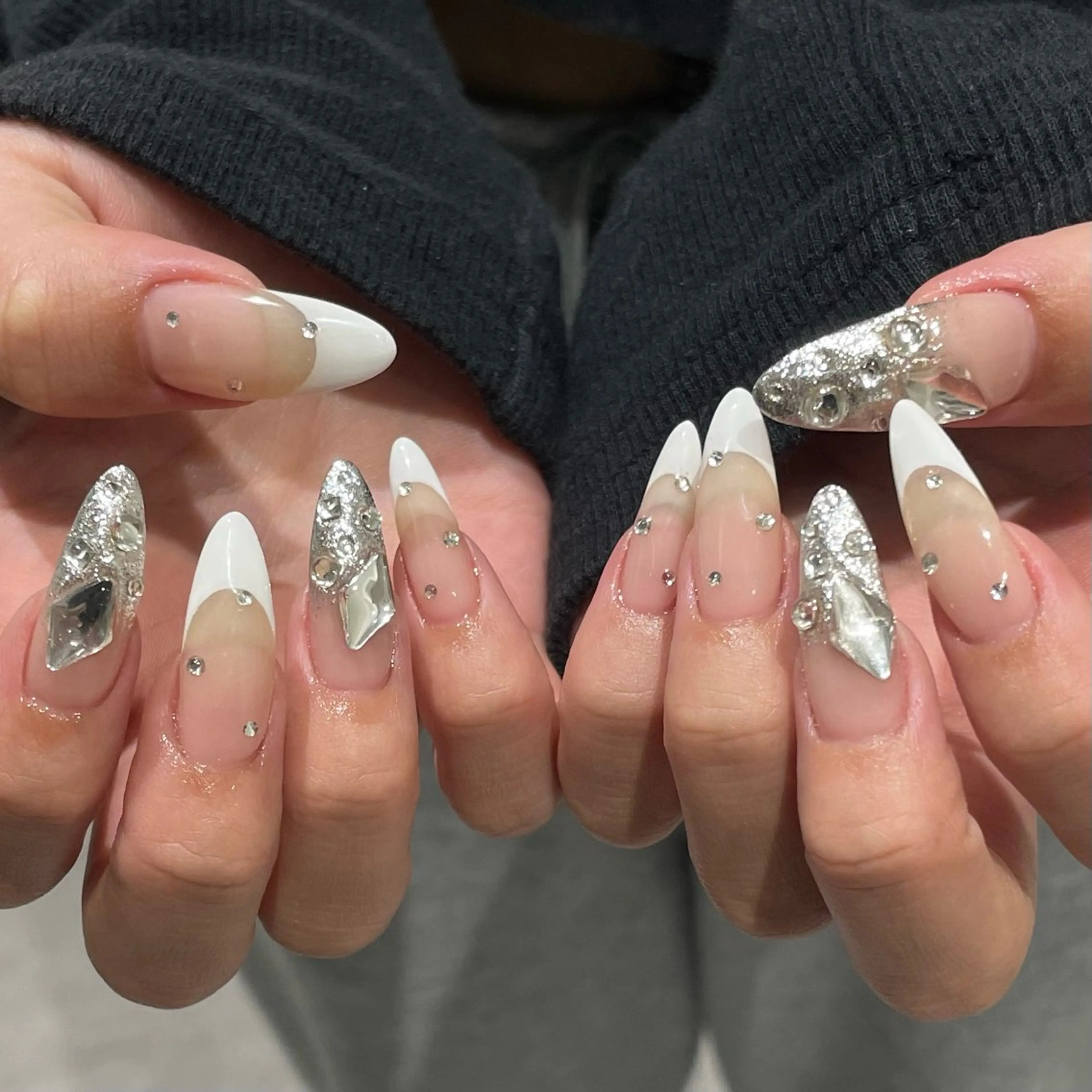 ネイル ハンドネイル IROHA NAIL Kurumi🪽🫧のネイルデザイン