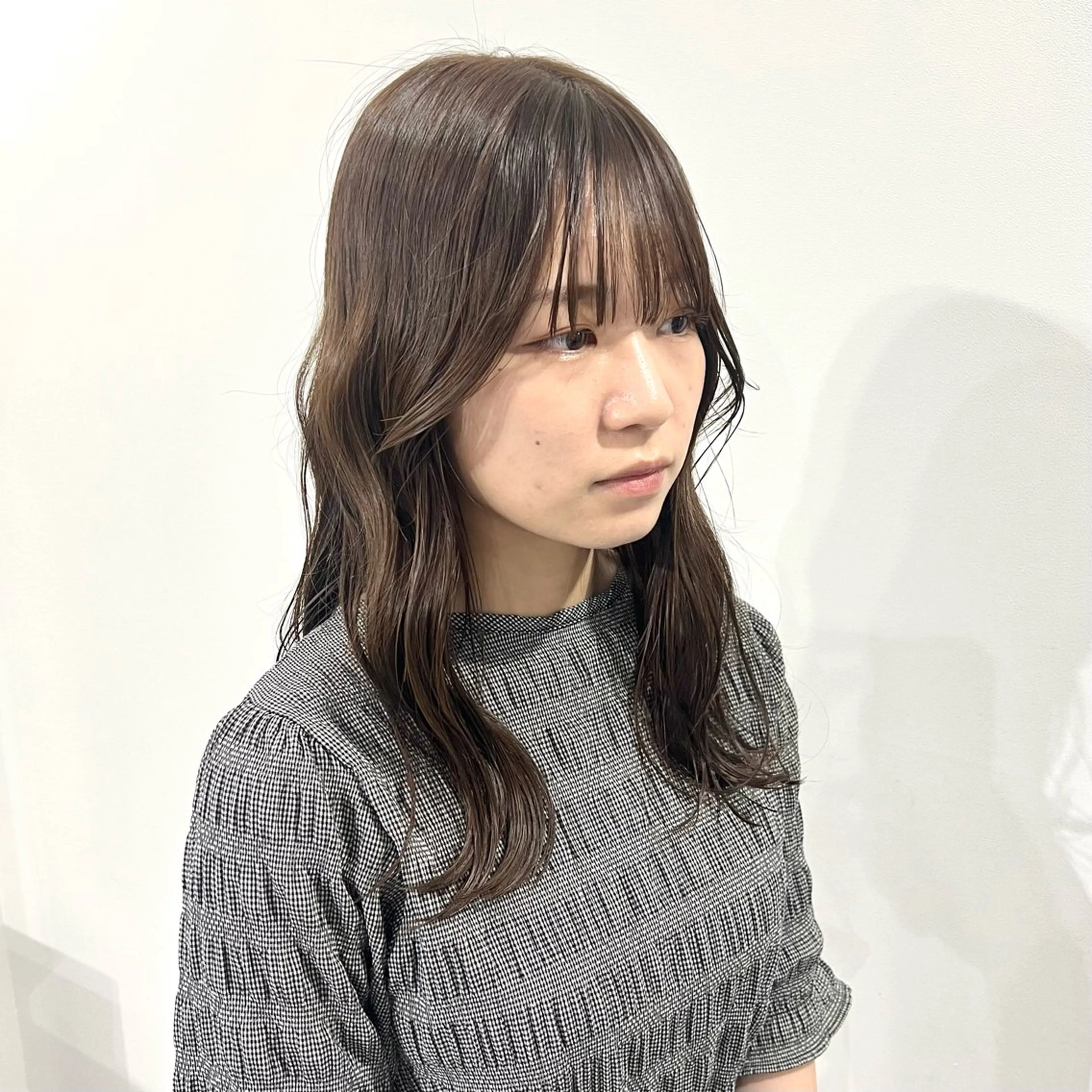 ロング カラー ヘアアレンジ 飛田 楓信のヘアスタイル