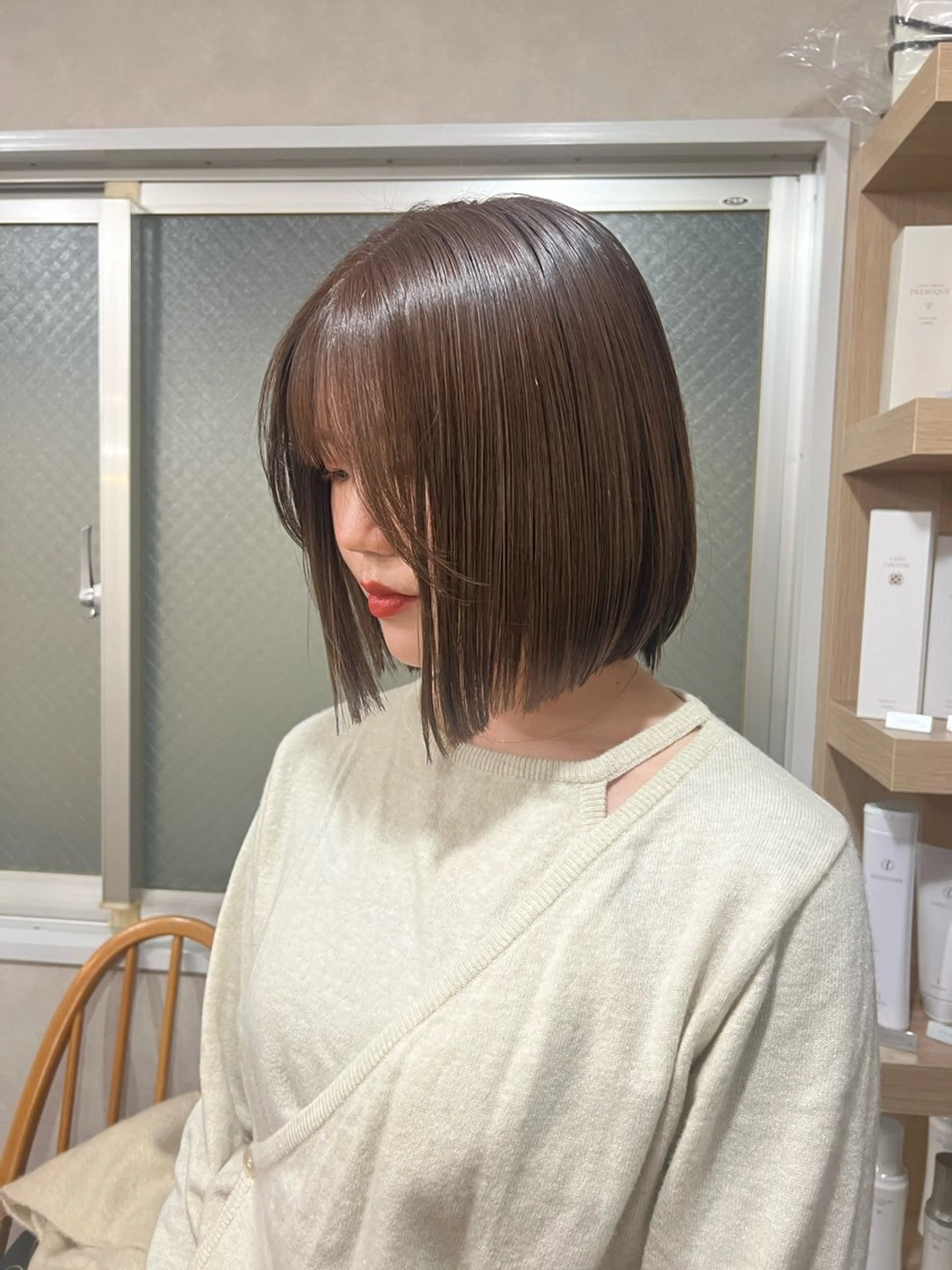 ショート カット ヘアカラー トリートメント 🌈いけだ あみ🌷のヘアスタイル
